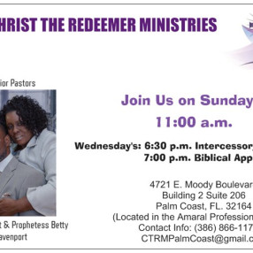 Christ The Redeemer Ministries in Palm Coast,FL 32164