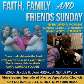 Morrisania Temple of Praise Apostolic Church (aka) MTOP Ministries