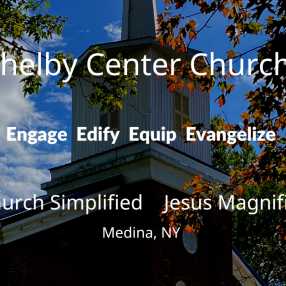 Shelby Center Church in Medina,NY 14103