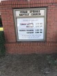 Cedar Springs Baptist Church in Ashford,AL 36312