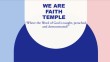 Faith Temple Chesapeake