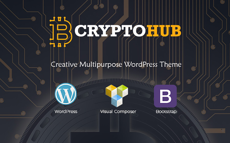 CryptoHub – тема WordPress про криптовалюту