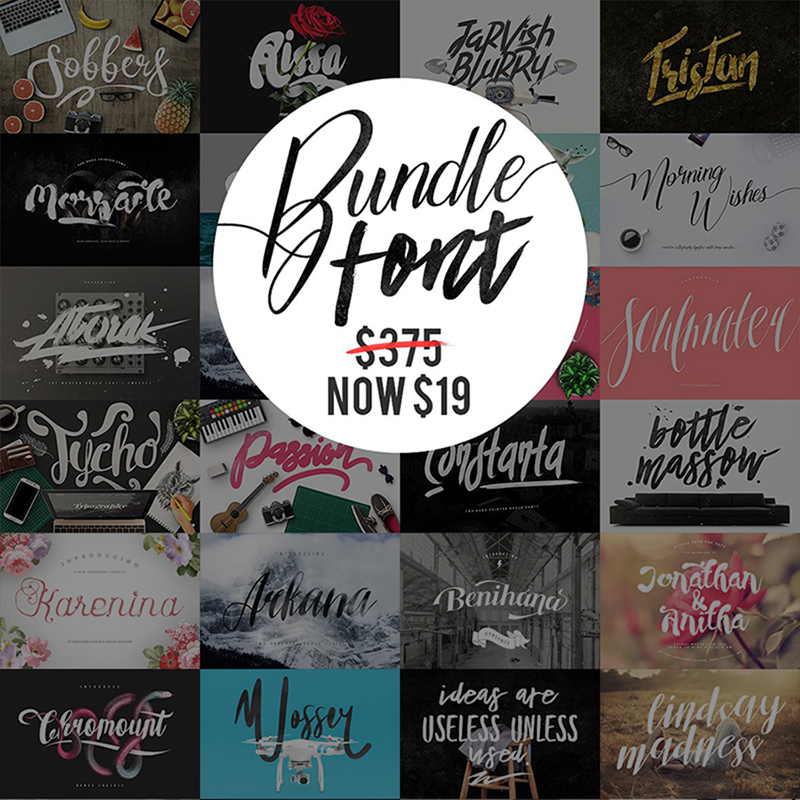 Mega Fonts - Bundle