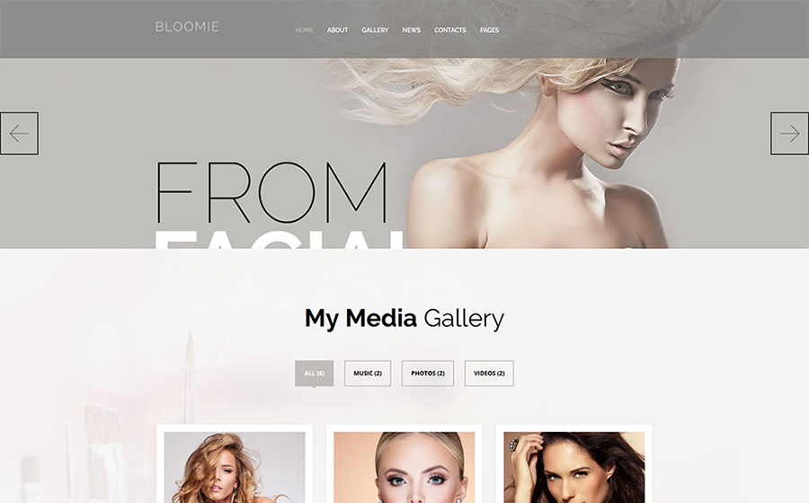 Beauty Salon WordPress Theme    