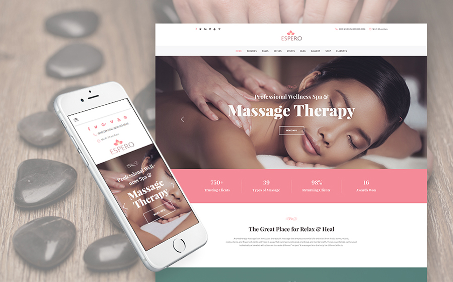 Massage WP Theme