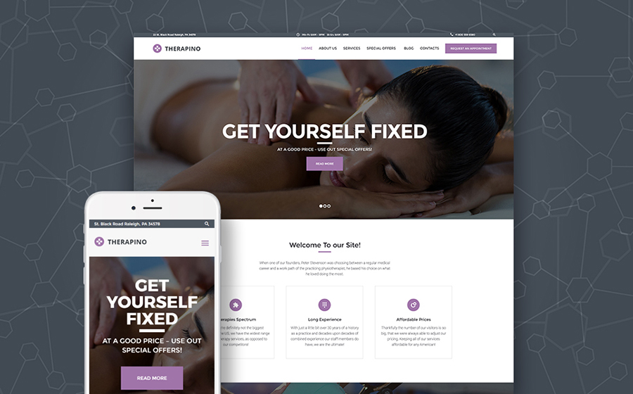 Reflexology WordPress Theme