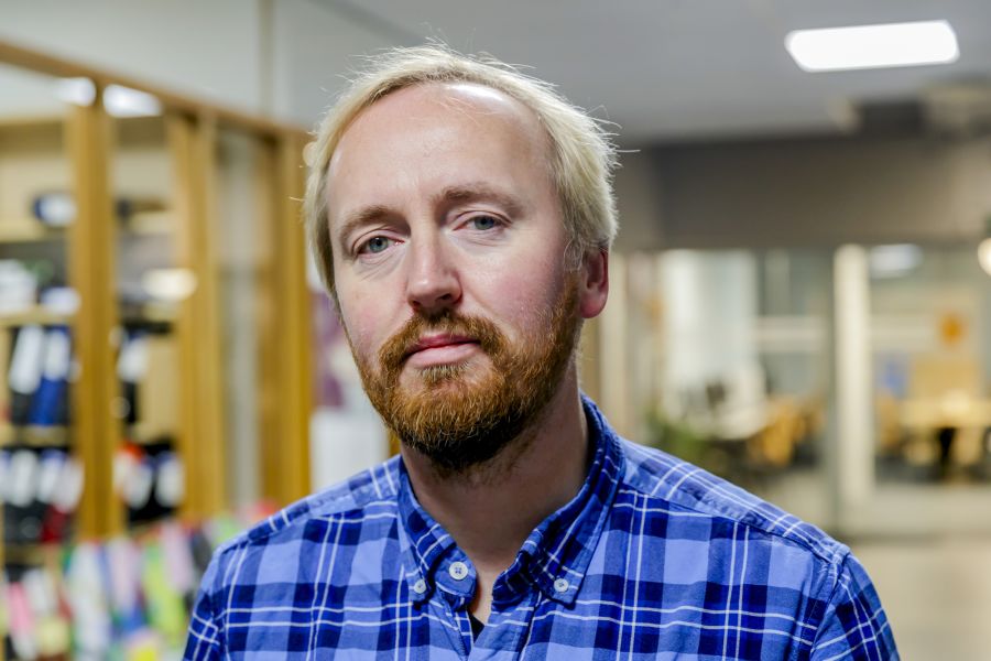 Leder i Antirasistisk Senter, Rune Berglund Steen.