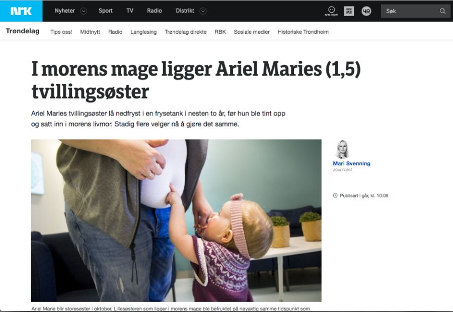 Det kan fremstå som sensasjonelt at mor er svanger med tvillingsøsteren halvannet år etter at det første barnet ble født. Men blir de da tvillinger?