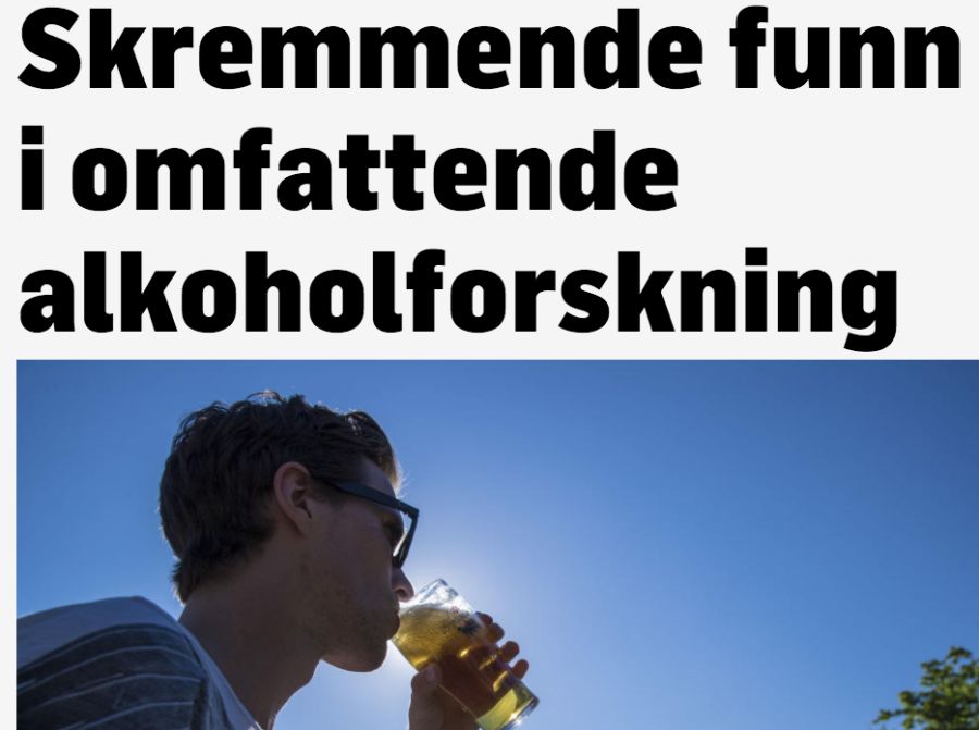 Skjermdump fra TV2.no