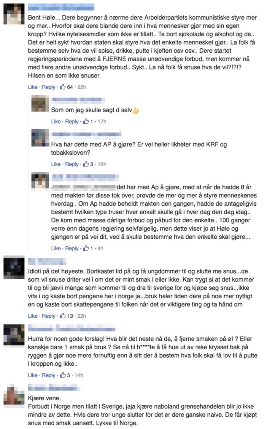 Reaksjonene tyder på at de fleste går fem på og tror på artikkelen.