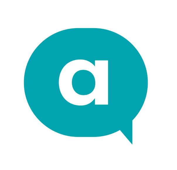 Logo with a link to go to organisation homepage