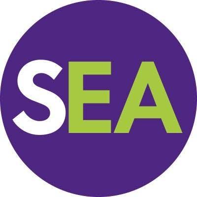 Logo with a link to go to organisation homepage