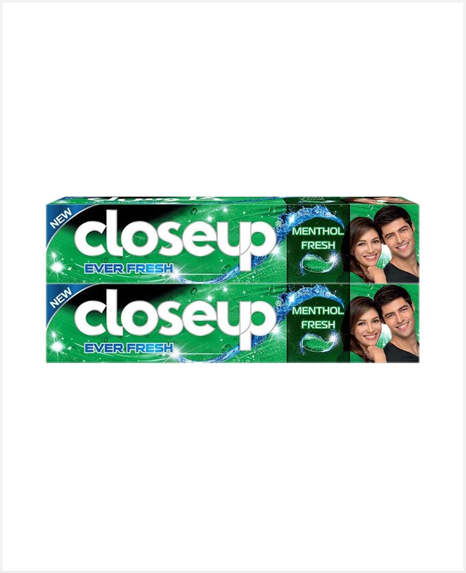 Closeup Everfresh Menthol Fresh Toothpaste 2x120ml