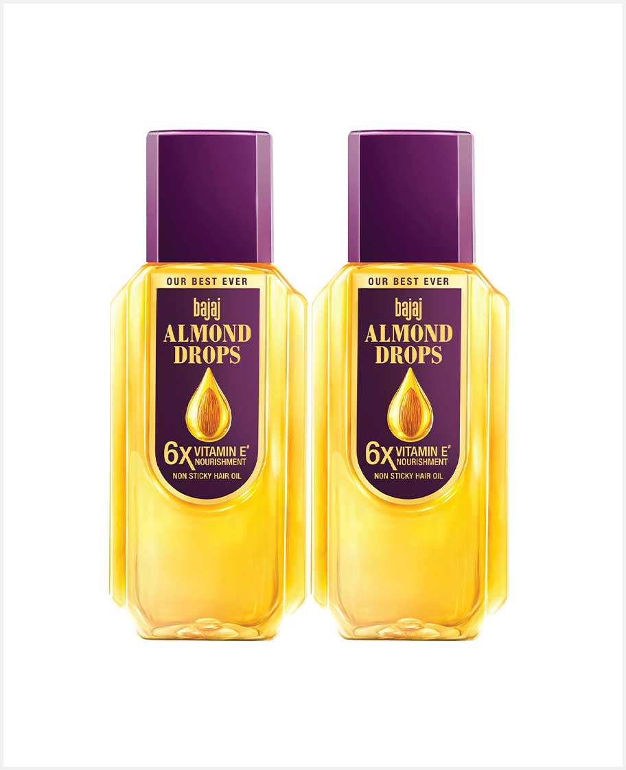 Bajaj Almond Drops Hair Oil 2sx300ml @20%off