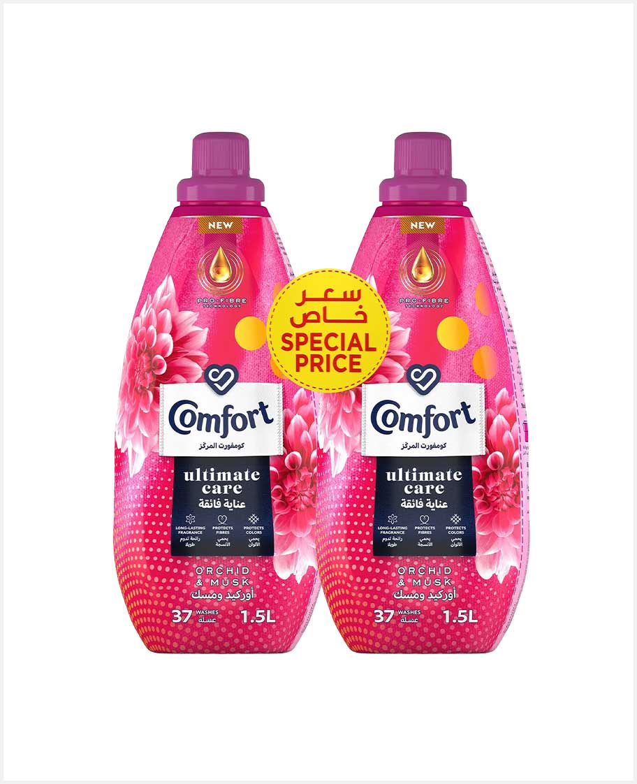 Comfort Ultimate Care Orchid & Musk 2x1.5ltr @30%off