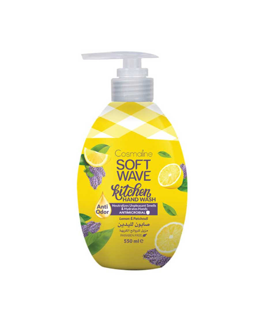 Soft Wave Handwash Kitchen Lemon & Patchouli 500ml Promo
