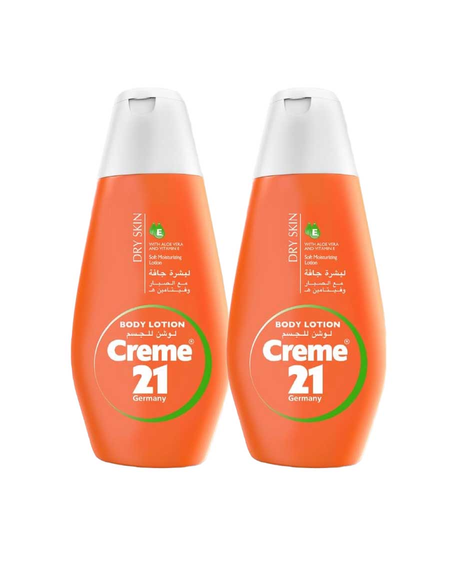 Creme 21 Dry Skin Body Lotion 2x250ml Promo