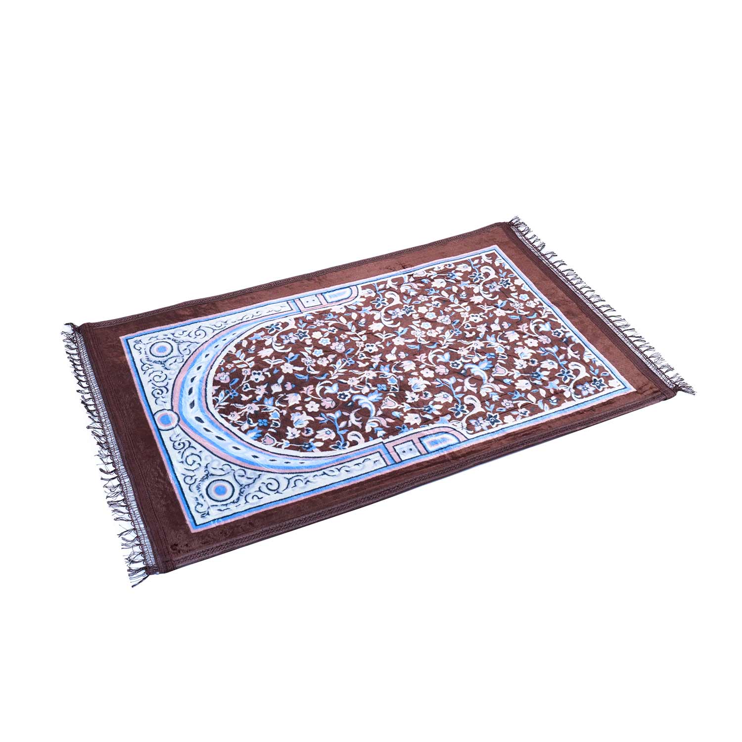 Fine Feather Print Embossed Prayer Mat 70x110cm Ff5102