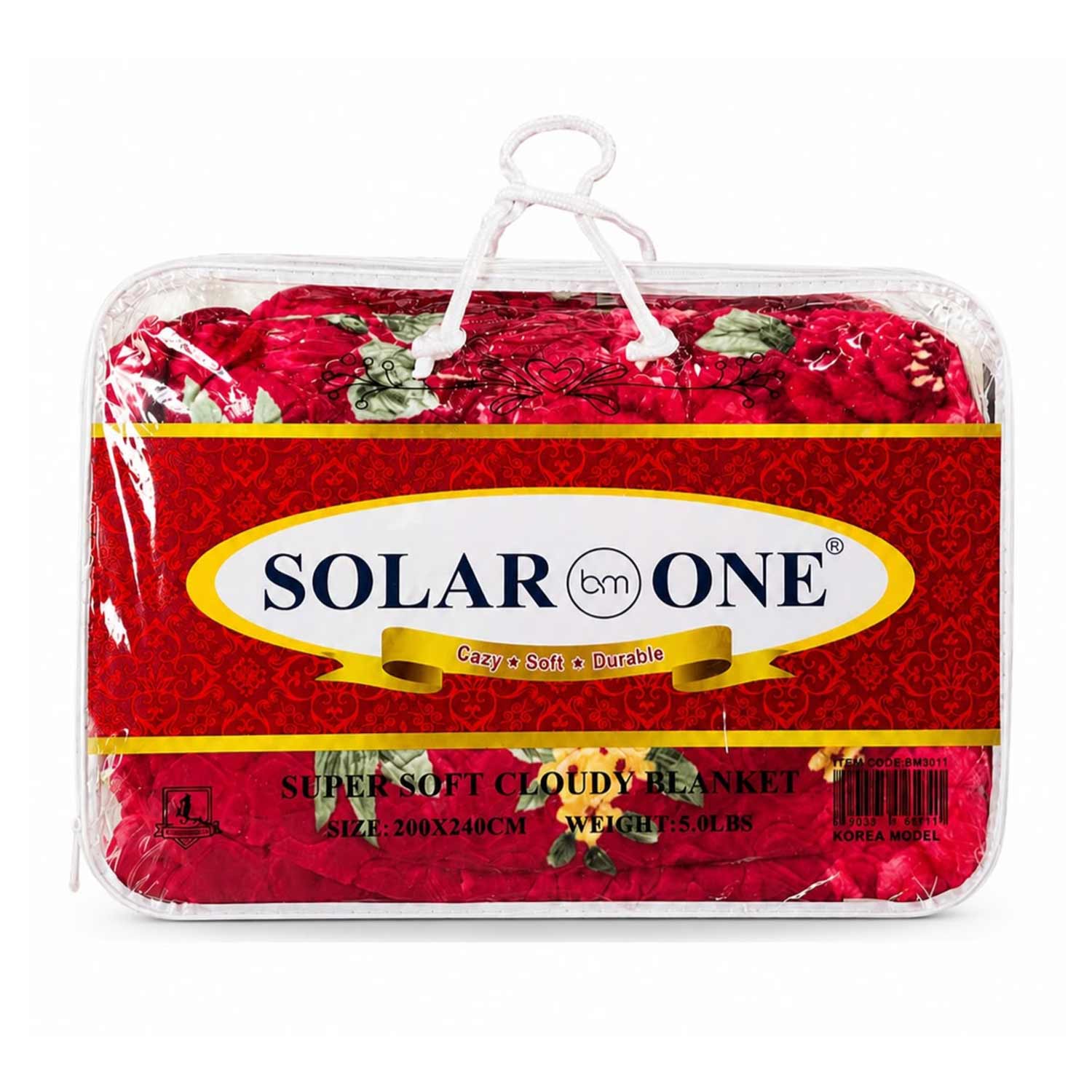 Solar Bm One Cloudy Blanket Double 1ply 200x240cm 5.0lbs Bm3011