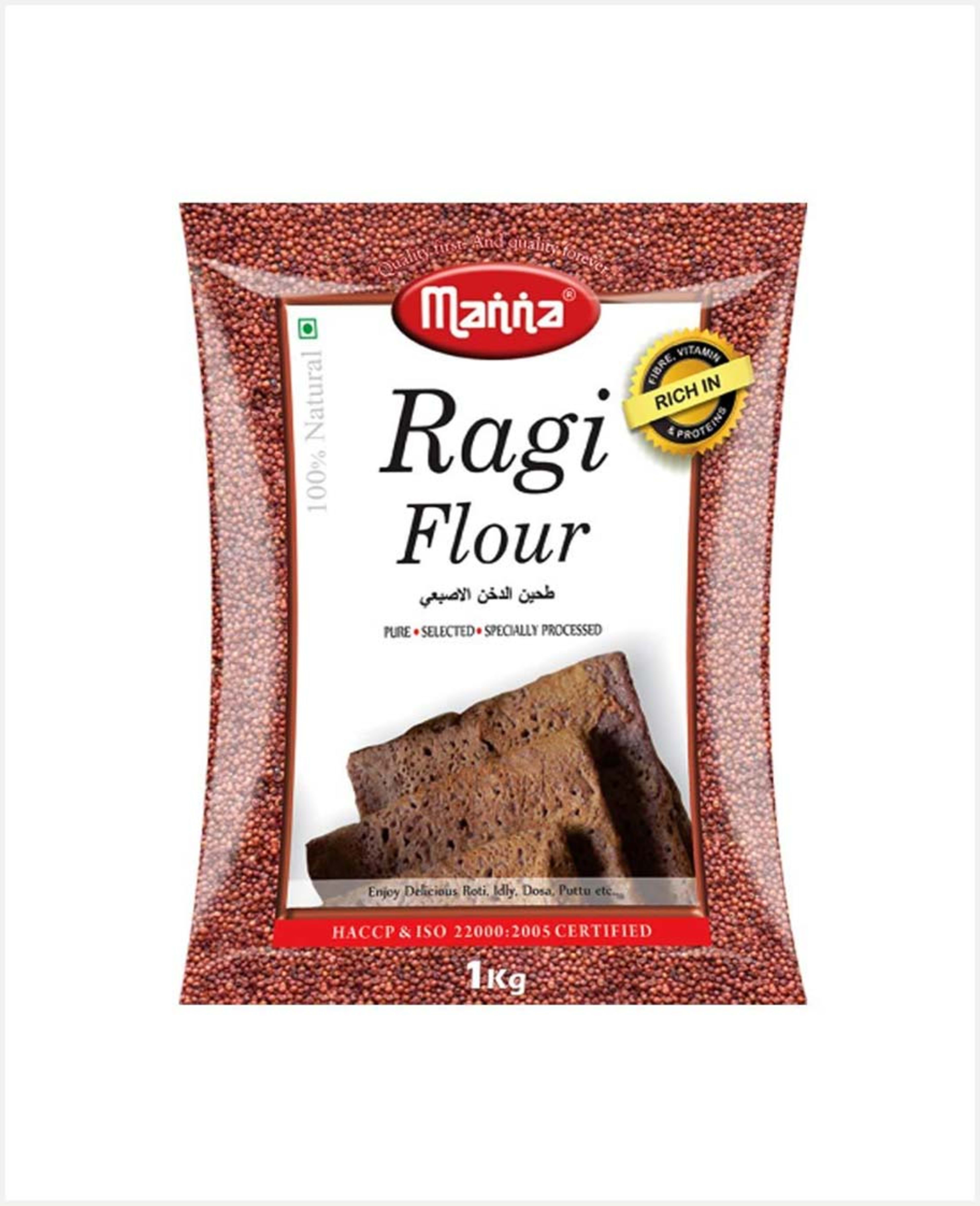 Manna Ragi Flour 1kg