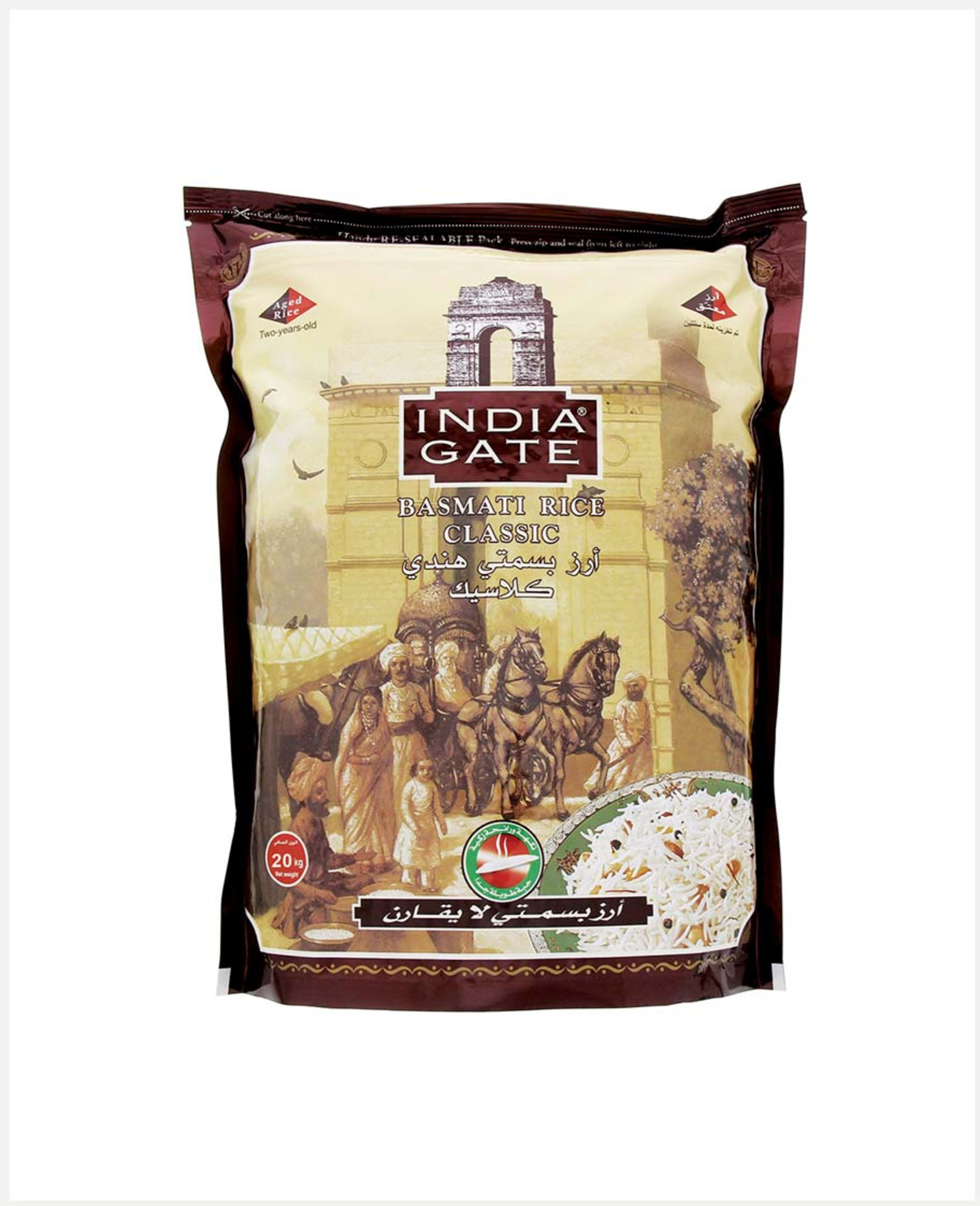 India Gate Classic Basmati Rice 20kg