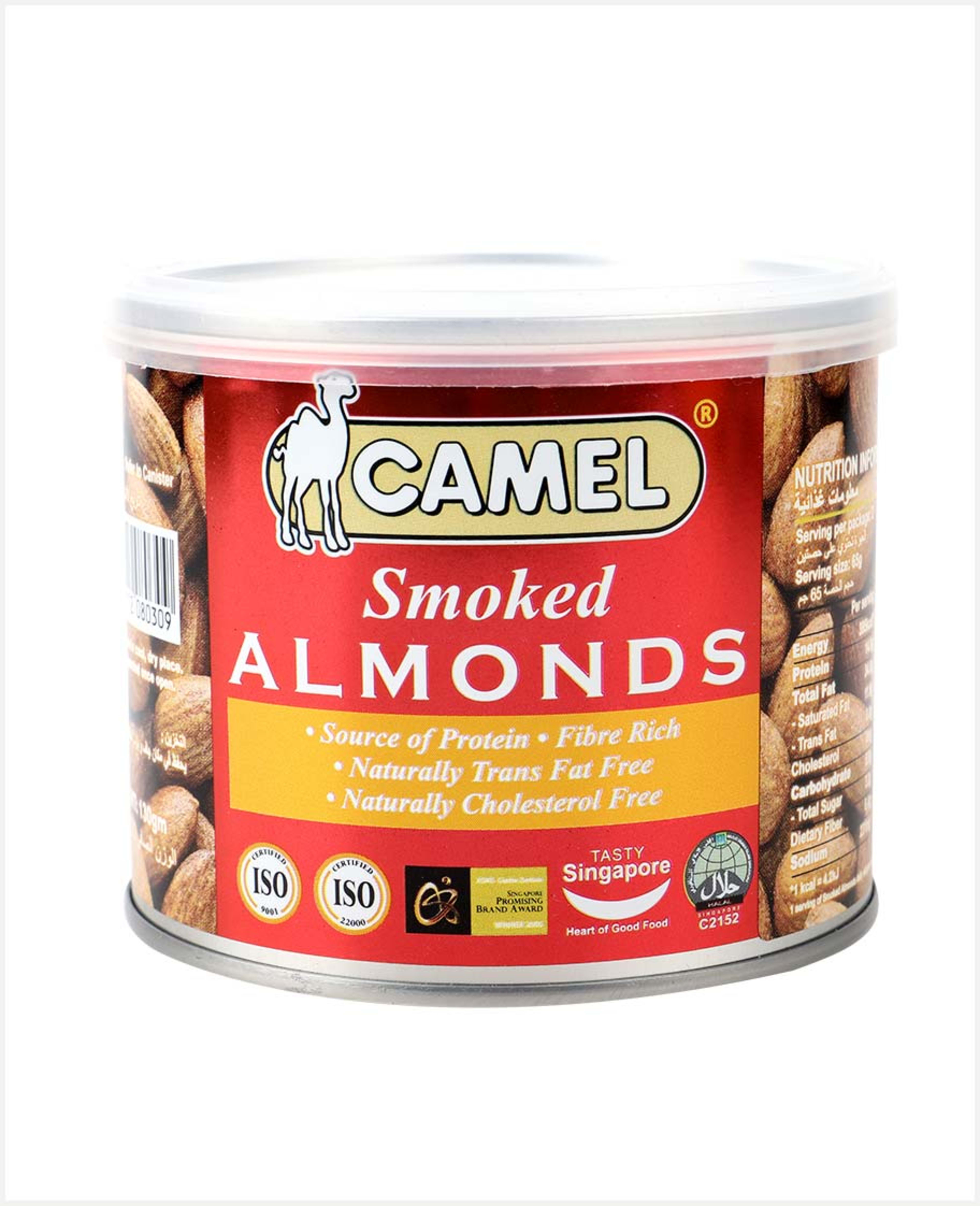 Camel Smoked Almonds 130gm #cn110-0
