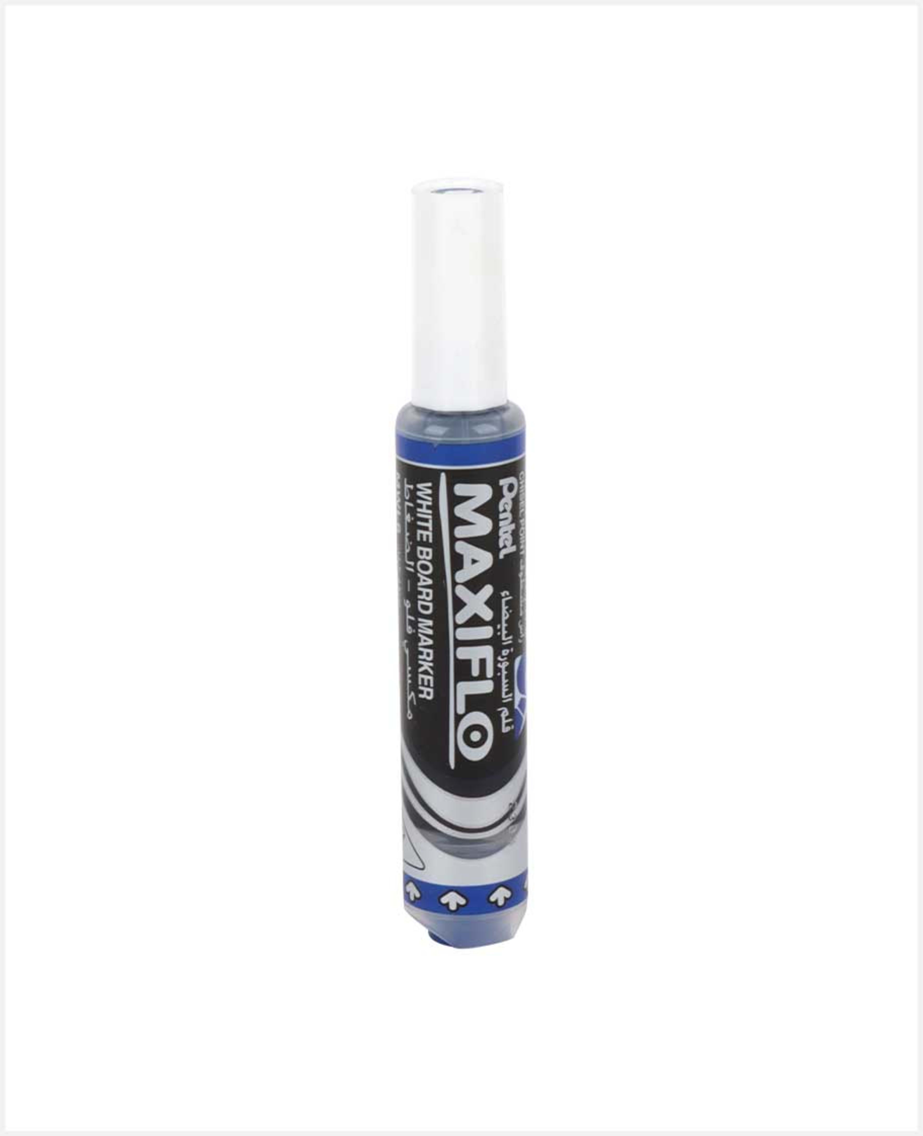 Pentel Maxiflo White Board Marker Blue/black