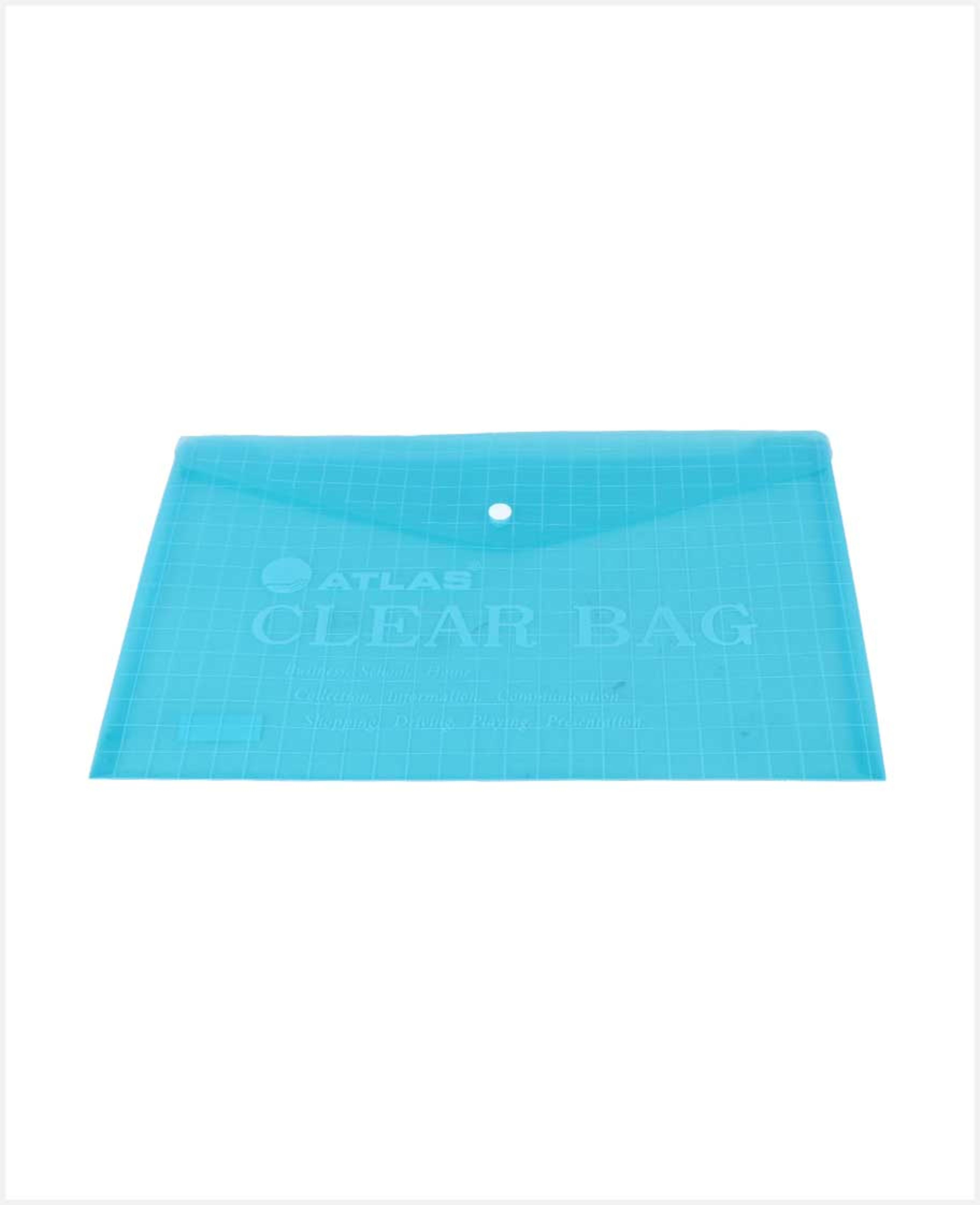 Atlas Clear Bag Blue As-f10001