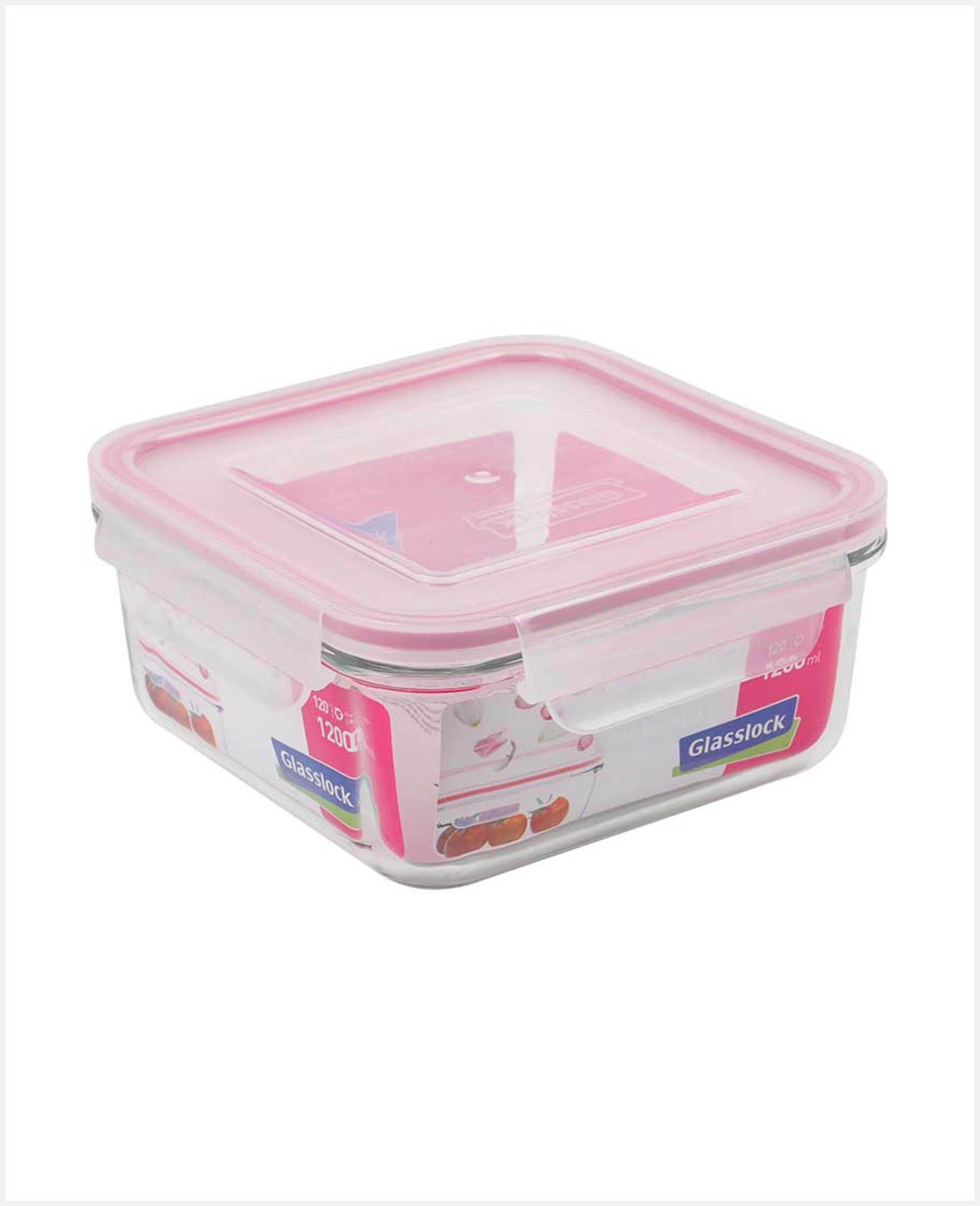 Glasslock Tempered Glass Container 1200ml #rp 534