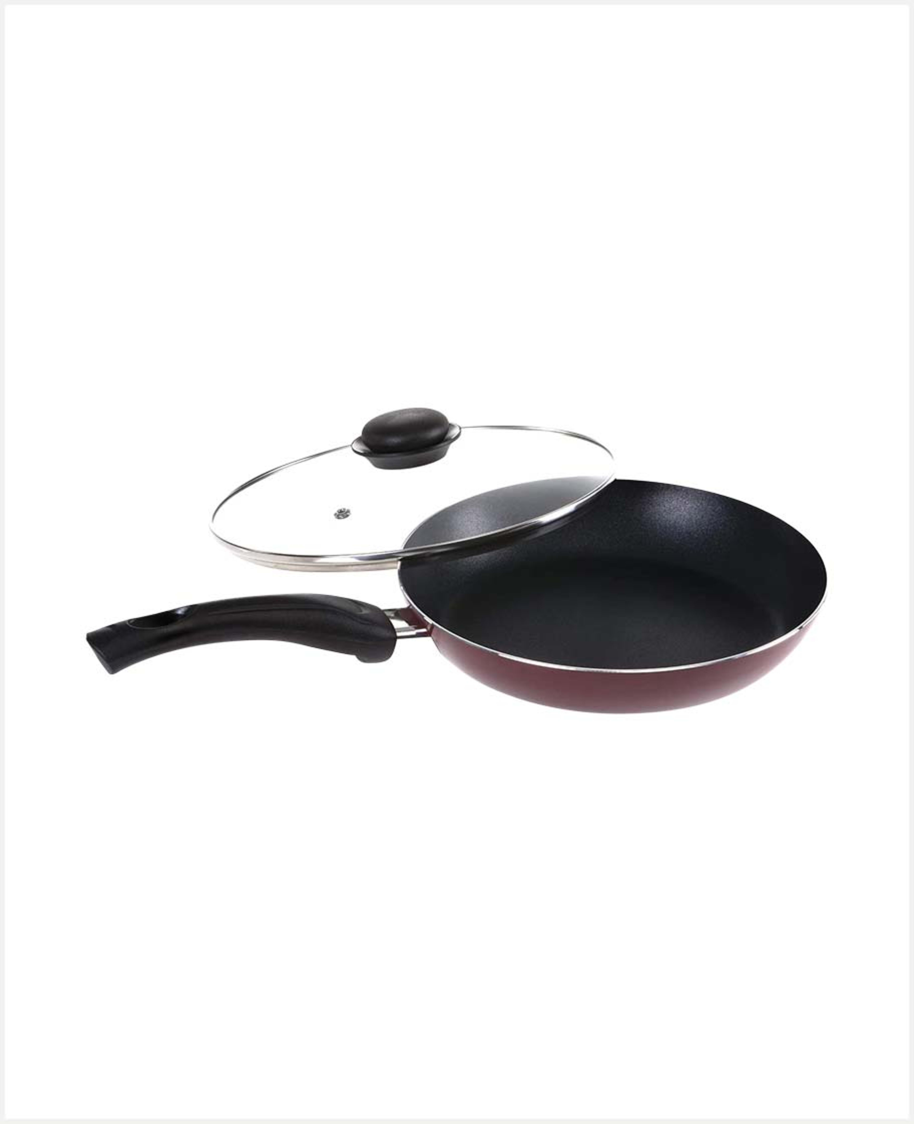 Royalford Non Stick Fry Pan W/ Lid 24cm #rf2951 - image 2