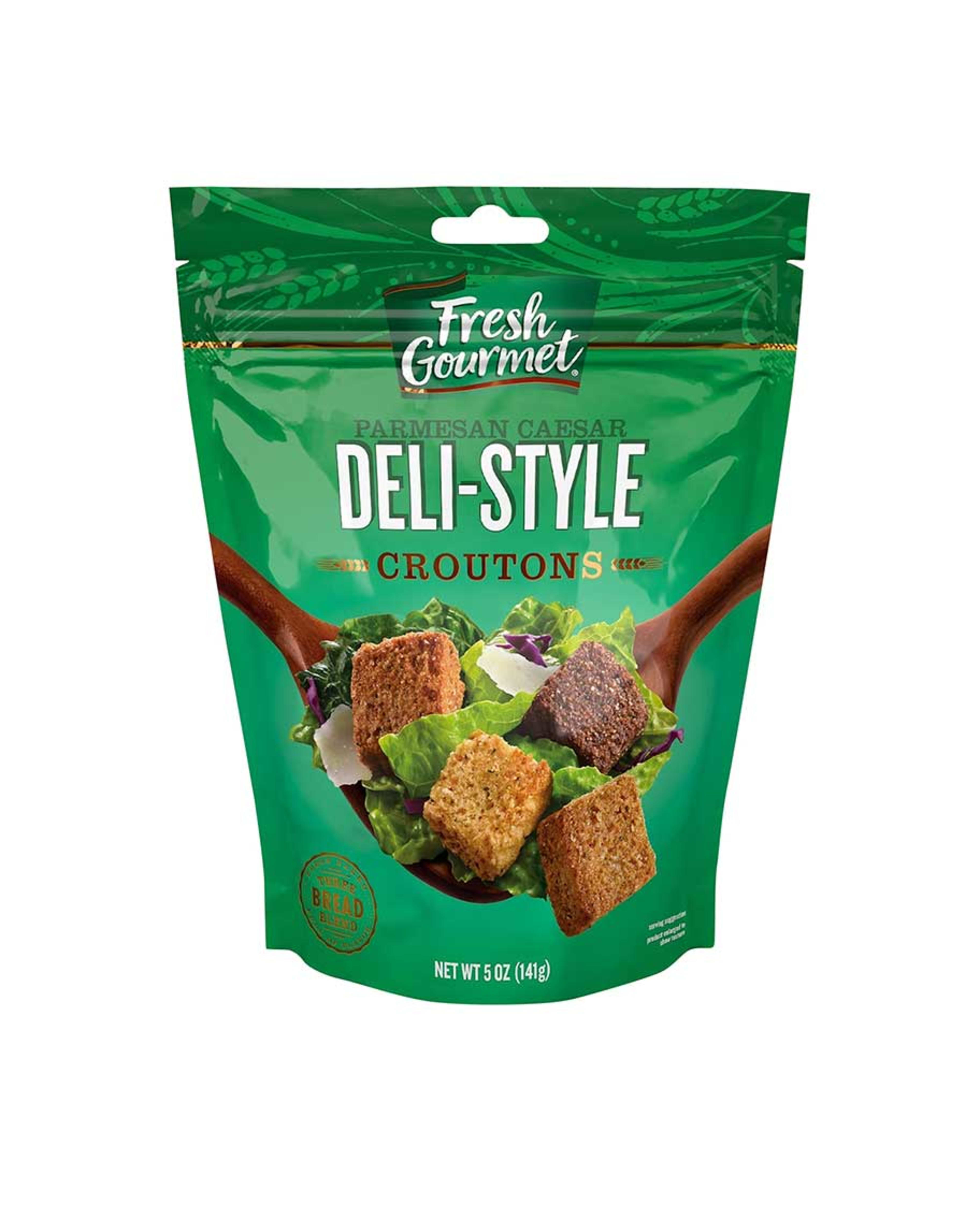 Fresh Gourmet Parmesan Caesar Deli-style Croutons 141gm