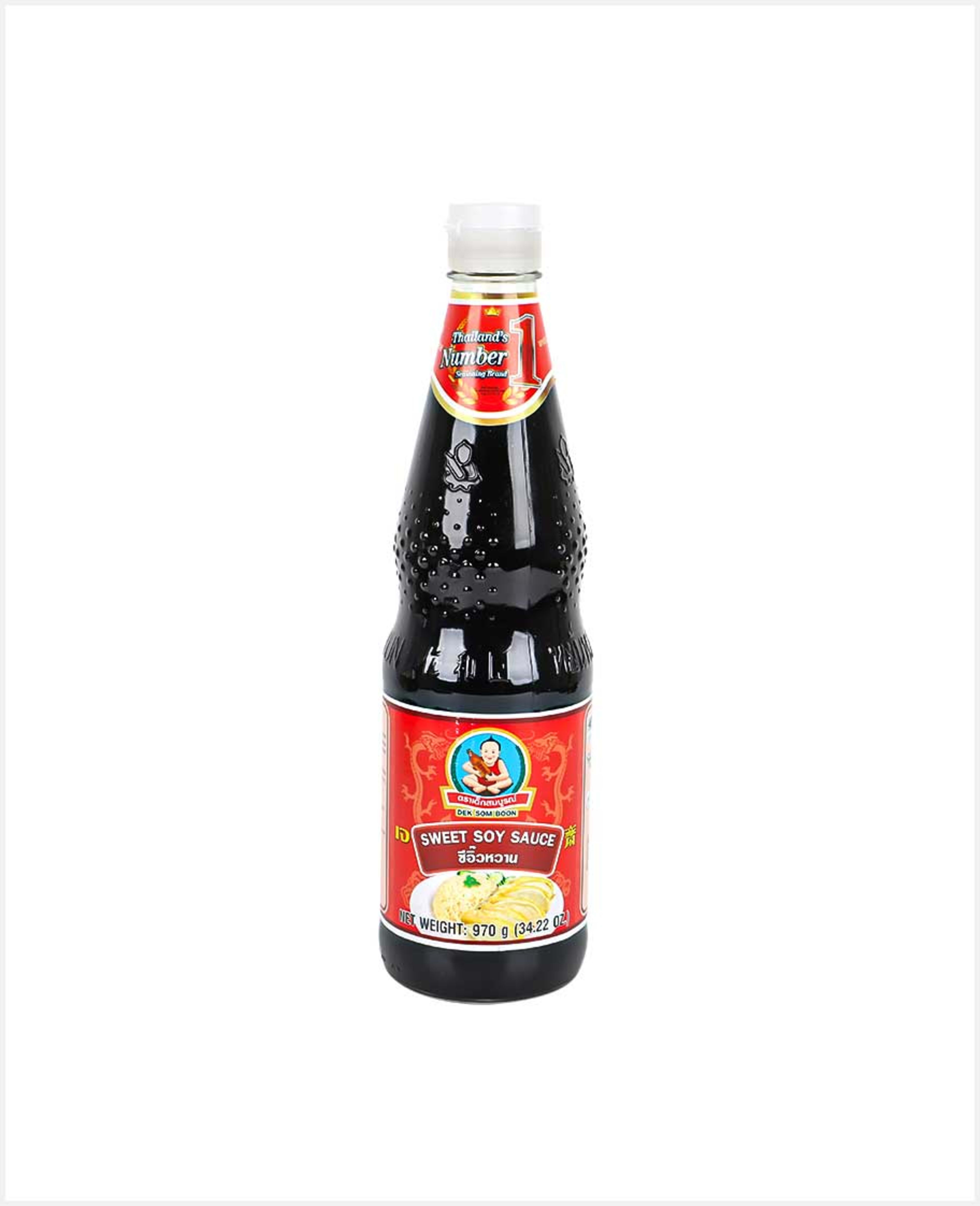 Dek Som Boon Sweet Soy Sauce (red Label) 970gm