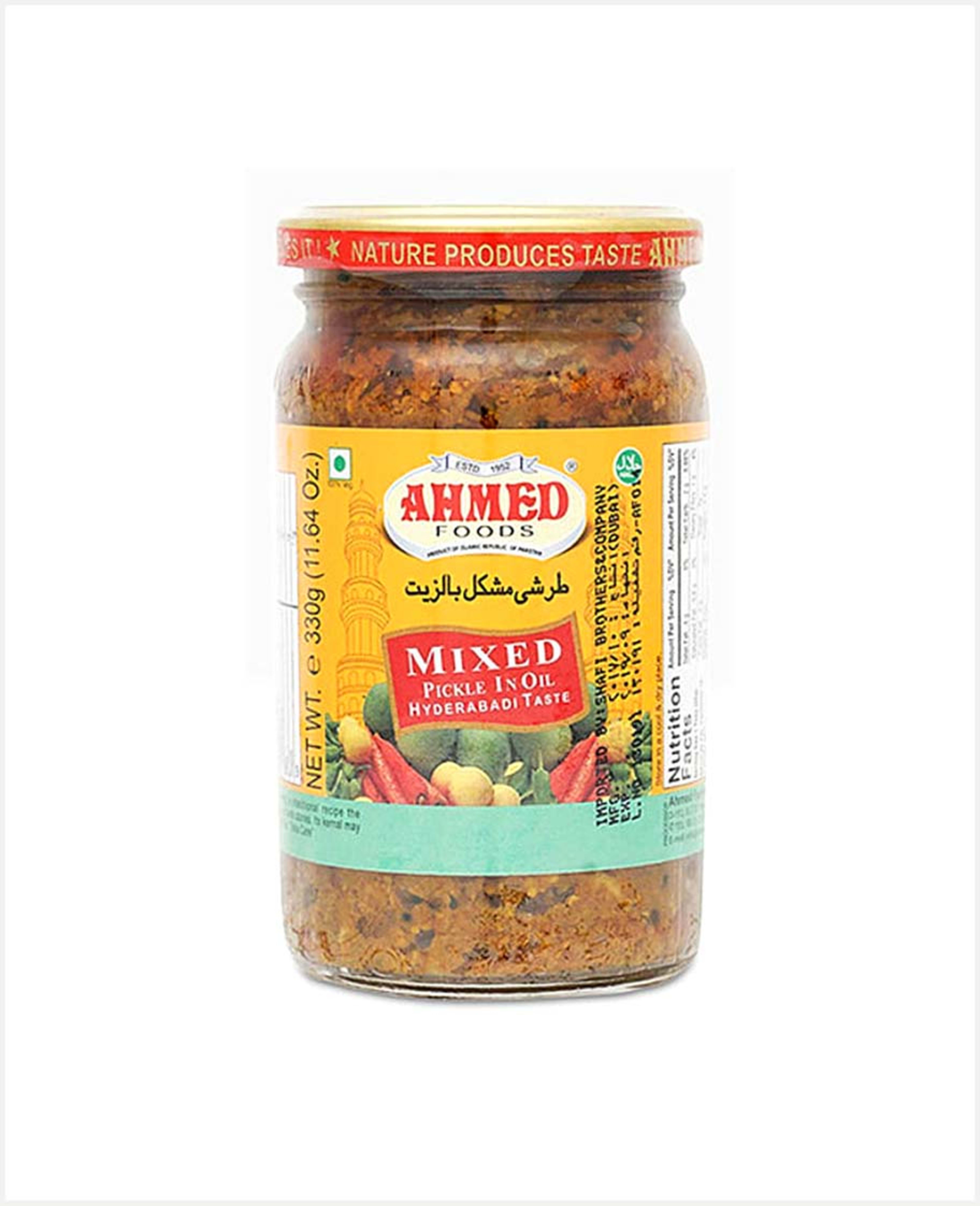 Ahmed Mixed Pickle in Oil (hyderabadi) 330gm