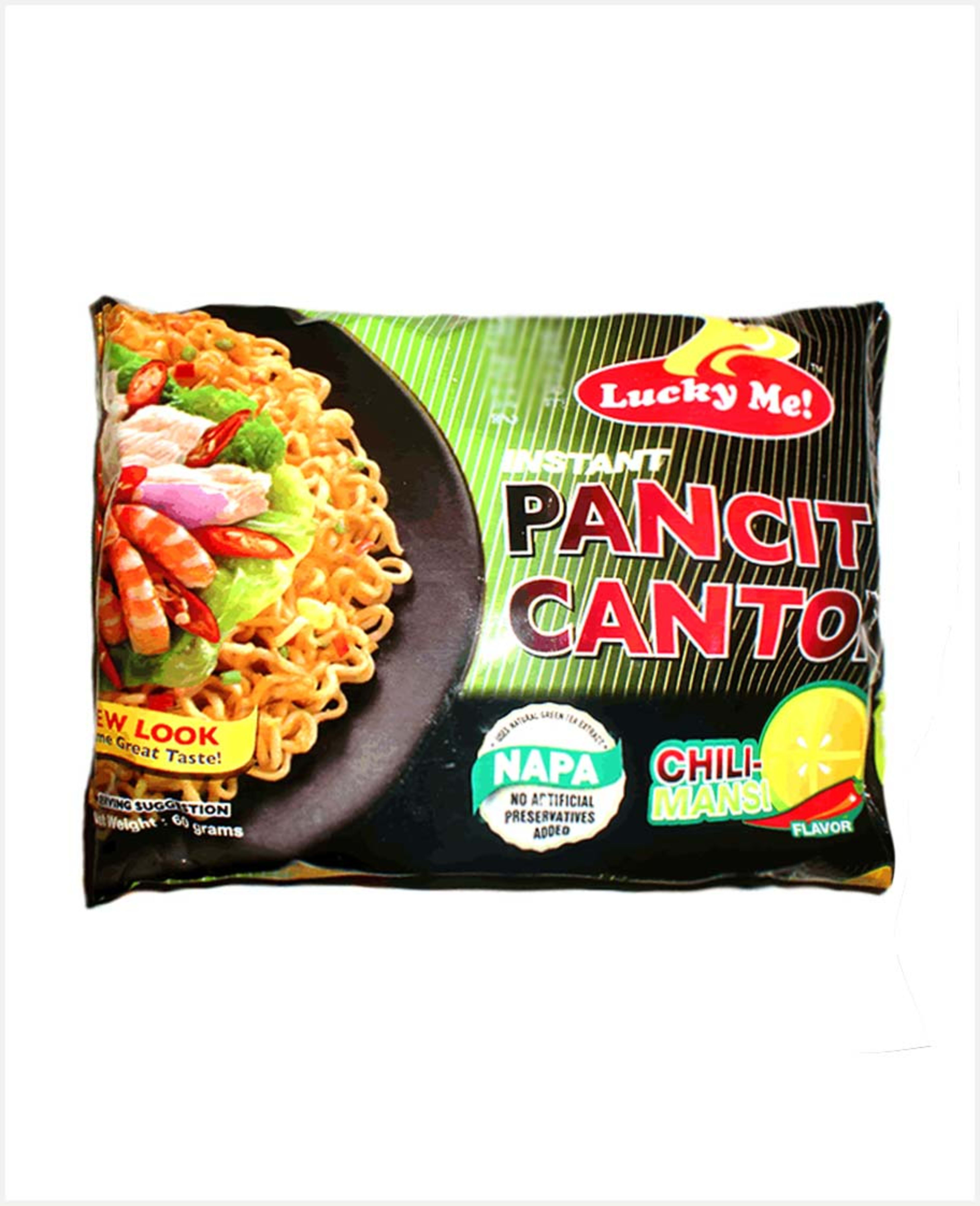 Lucky Me Pancit Canton Chilimansi Flavor 60gm