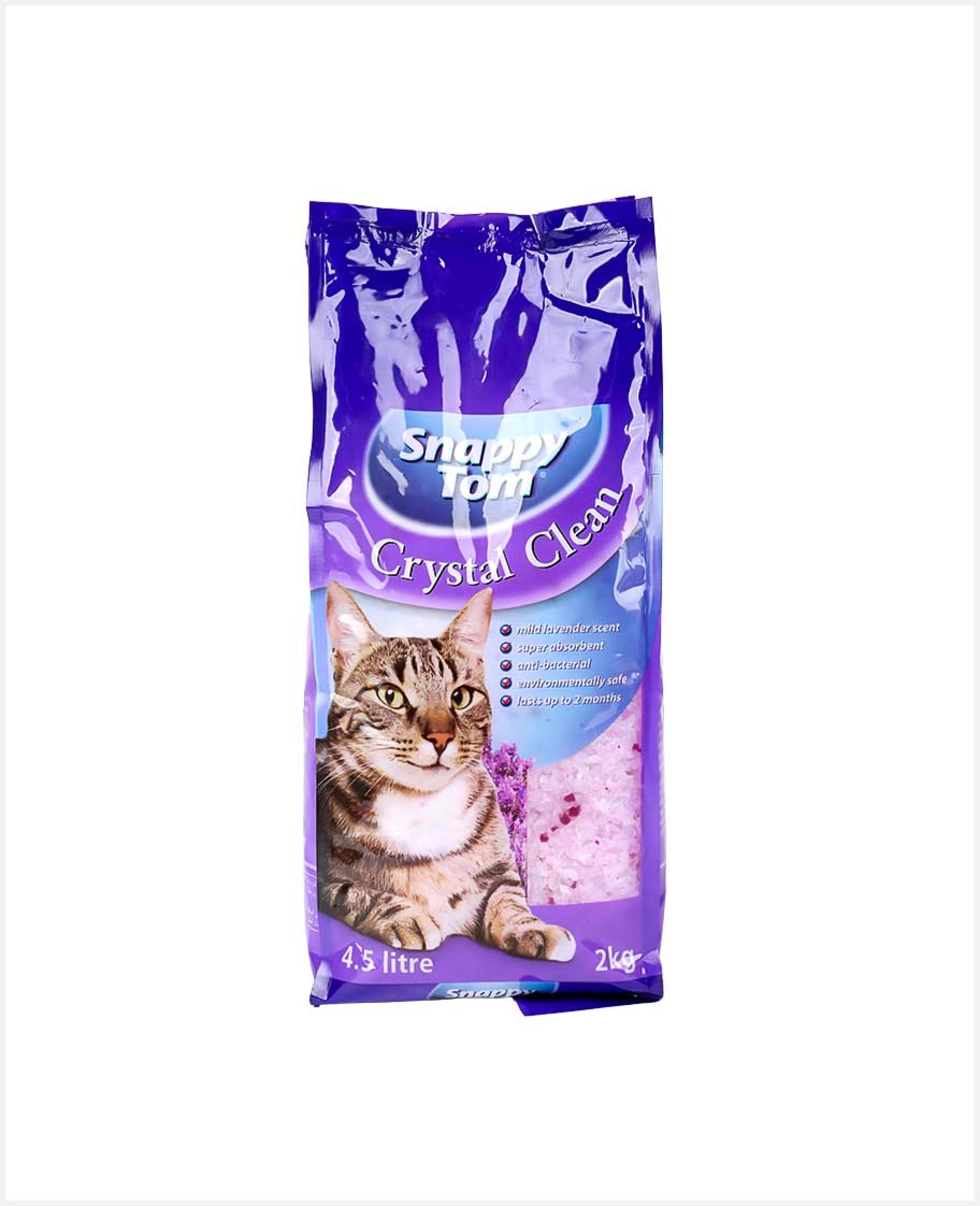 Snappy Tom Crystal Clean Premium Cat Litter 2kg