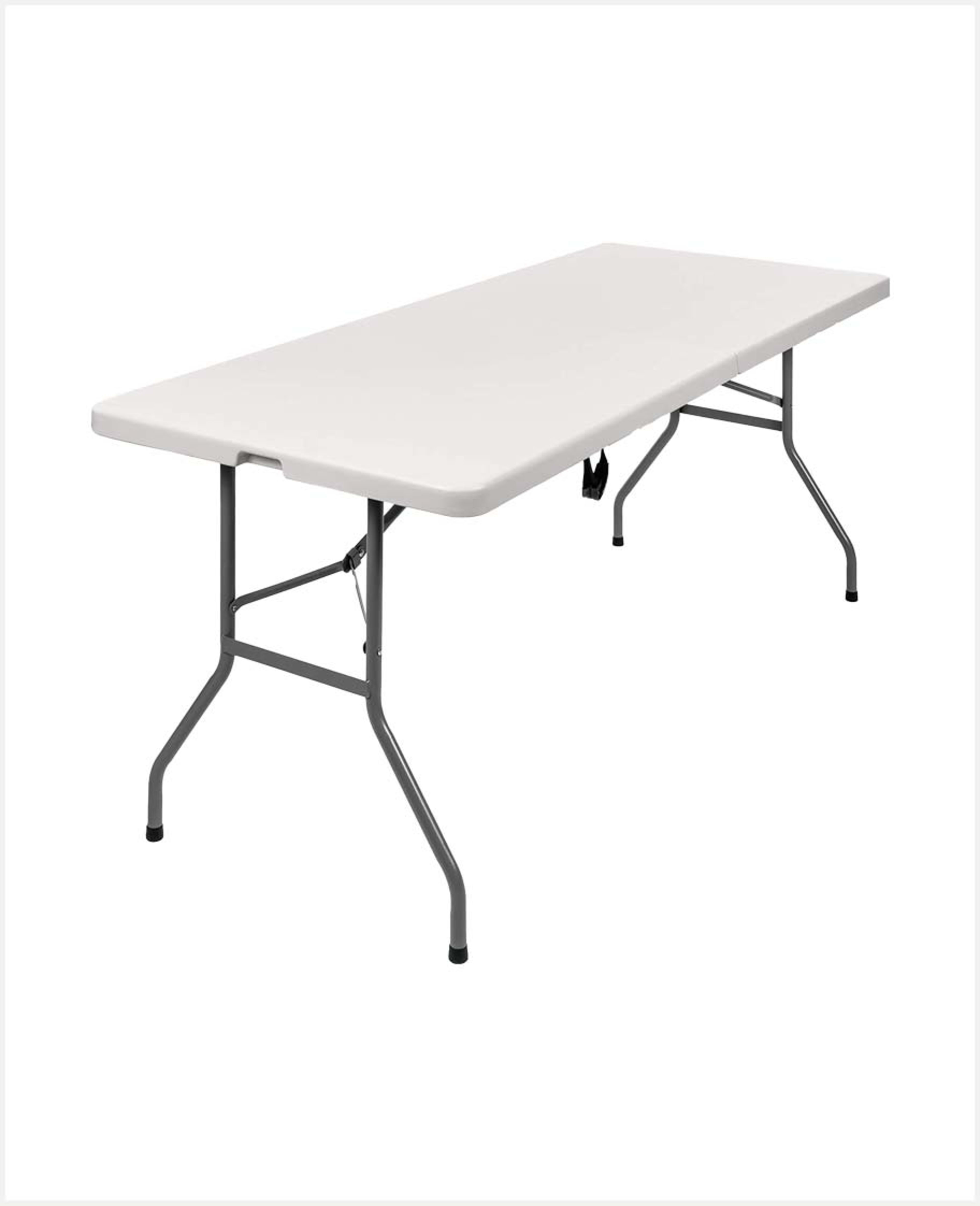 Home Pro Folding Table White 122x60x74hcm Kls653-1