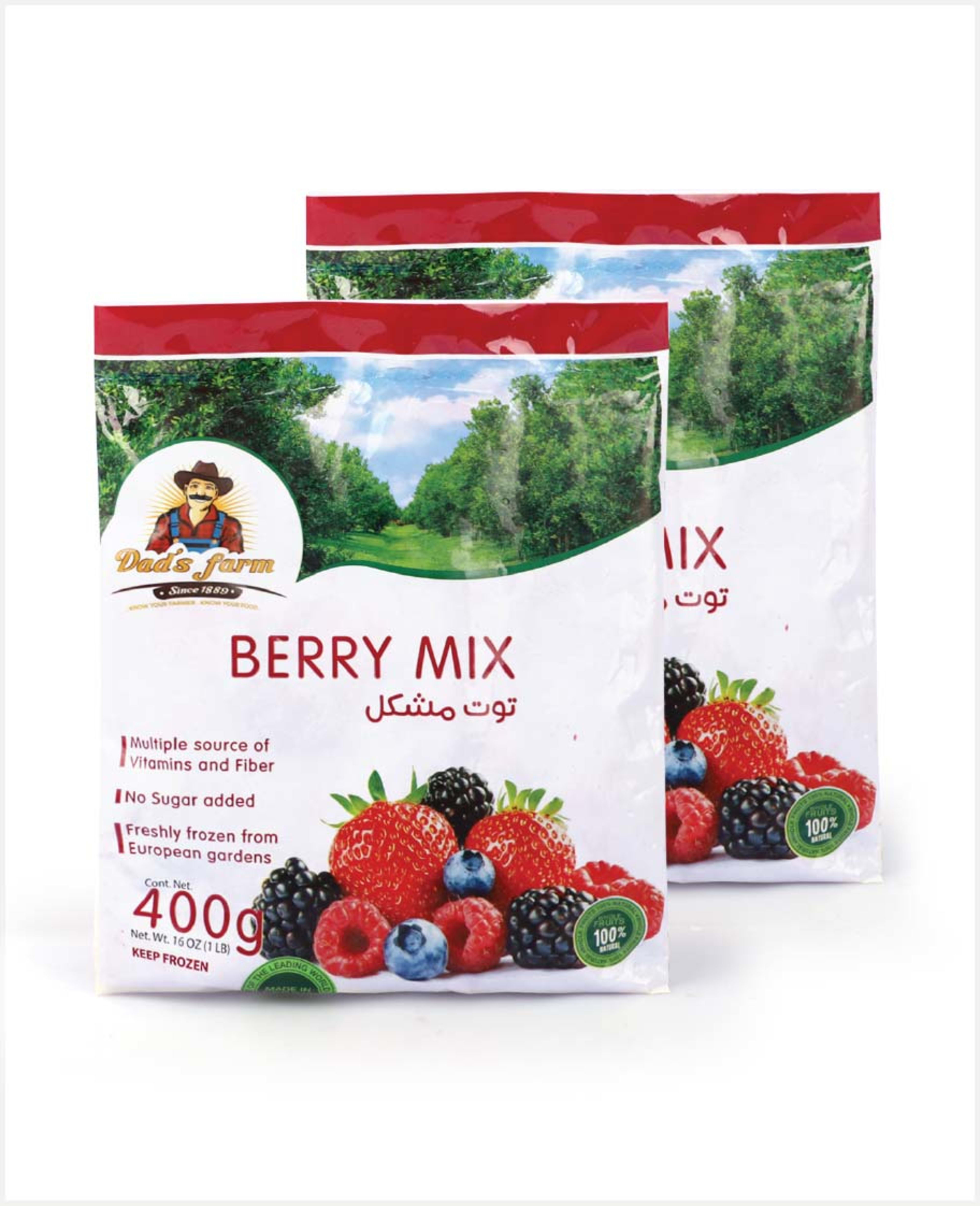Dad's Farm Berries Assorted 400gmx2pcs @s/p Offer