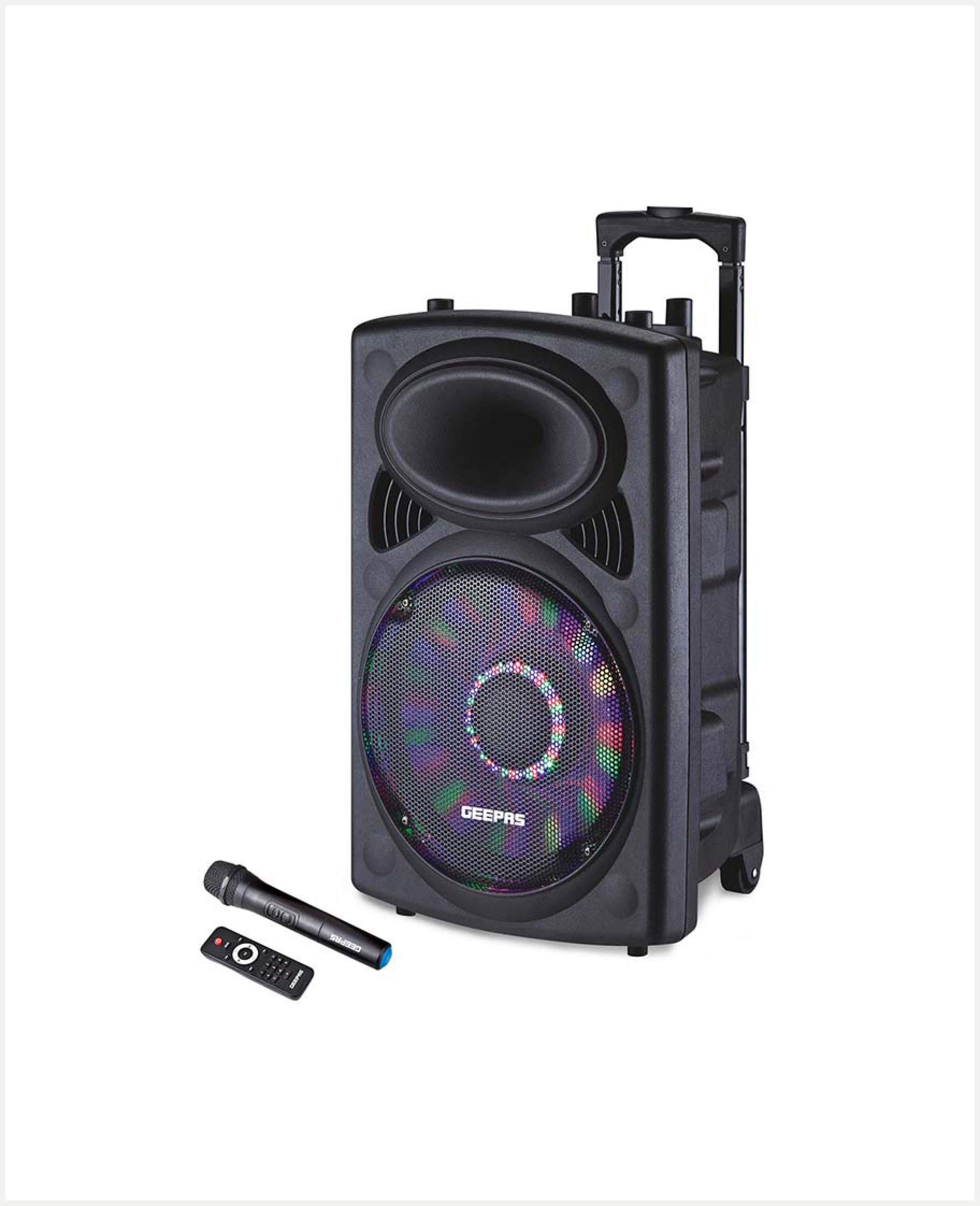 Geepas Rechargeable Trolley Speaker Gms8519