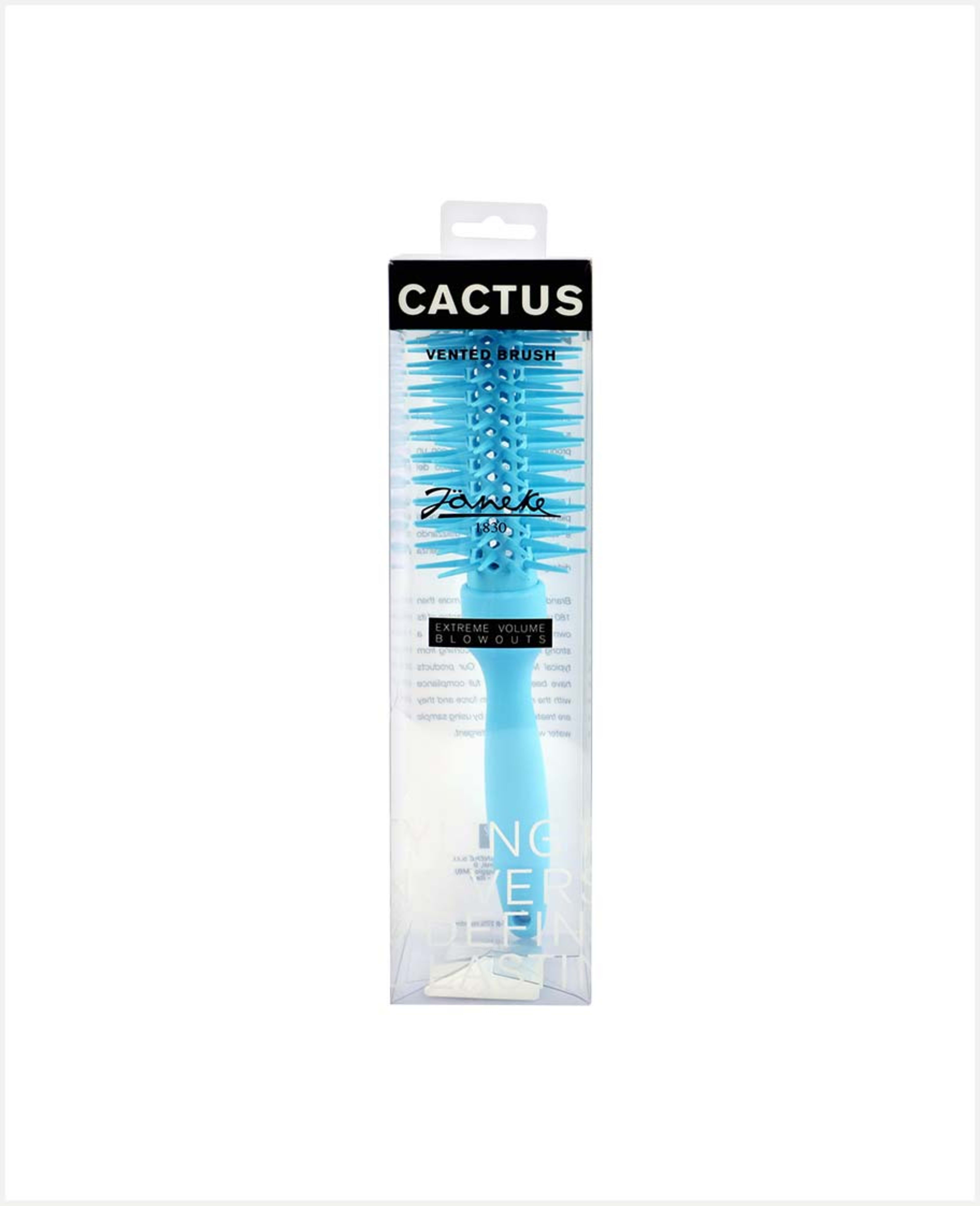 Janeke Cactus Vented Brush Turquoise 82sp505 Tse - image 2