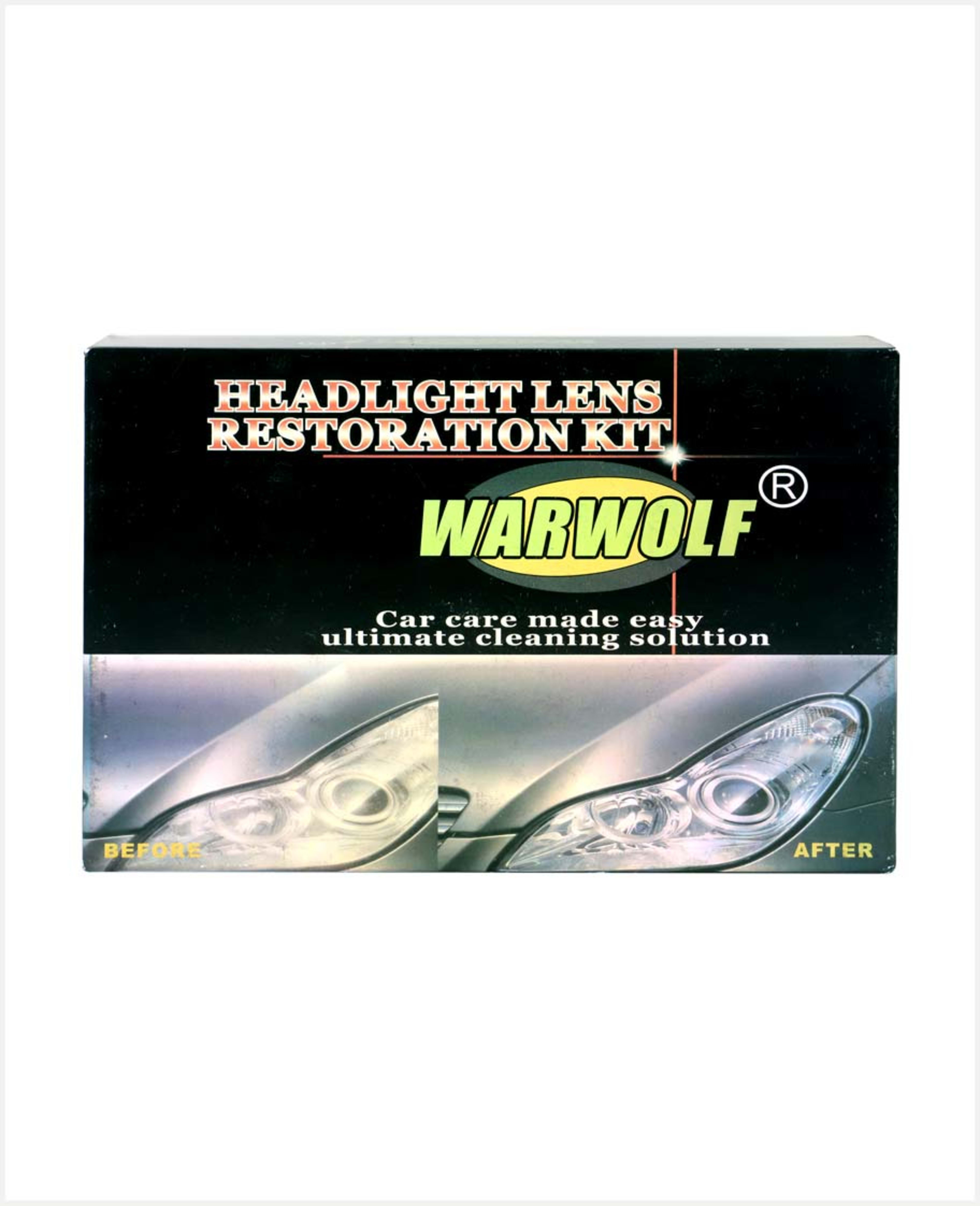 Warwolf Head Light Lens Restoration Kit Car-1 - image 2
