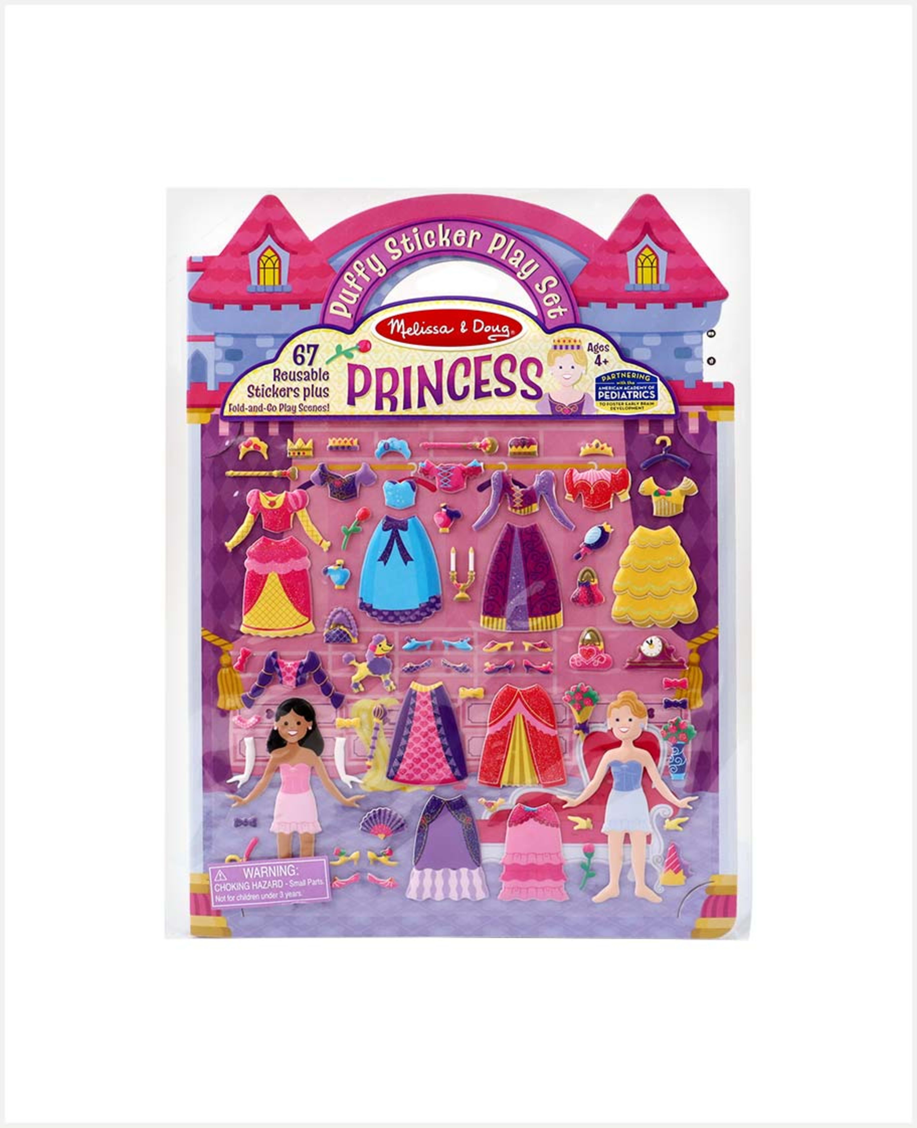 Melissa & Doug Puffy Sticker Playset Princess 9100 - image 2