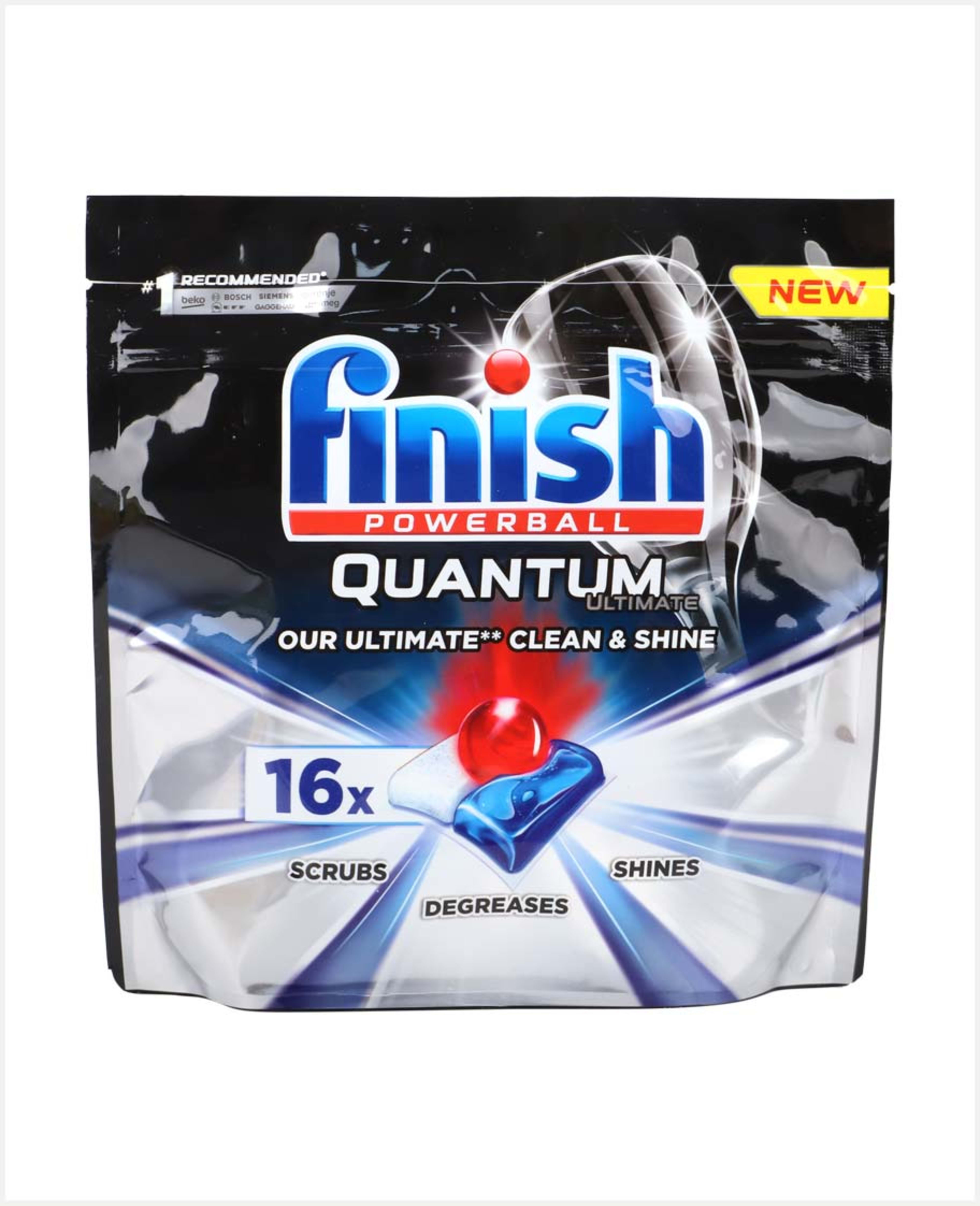 Finish Quantum Ultimate Power Ball Regular 16 Tabs 200gm