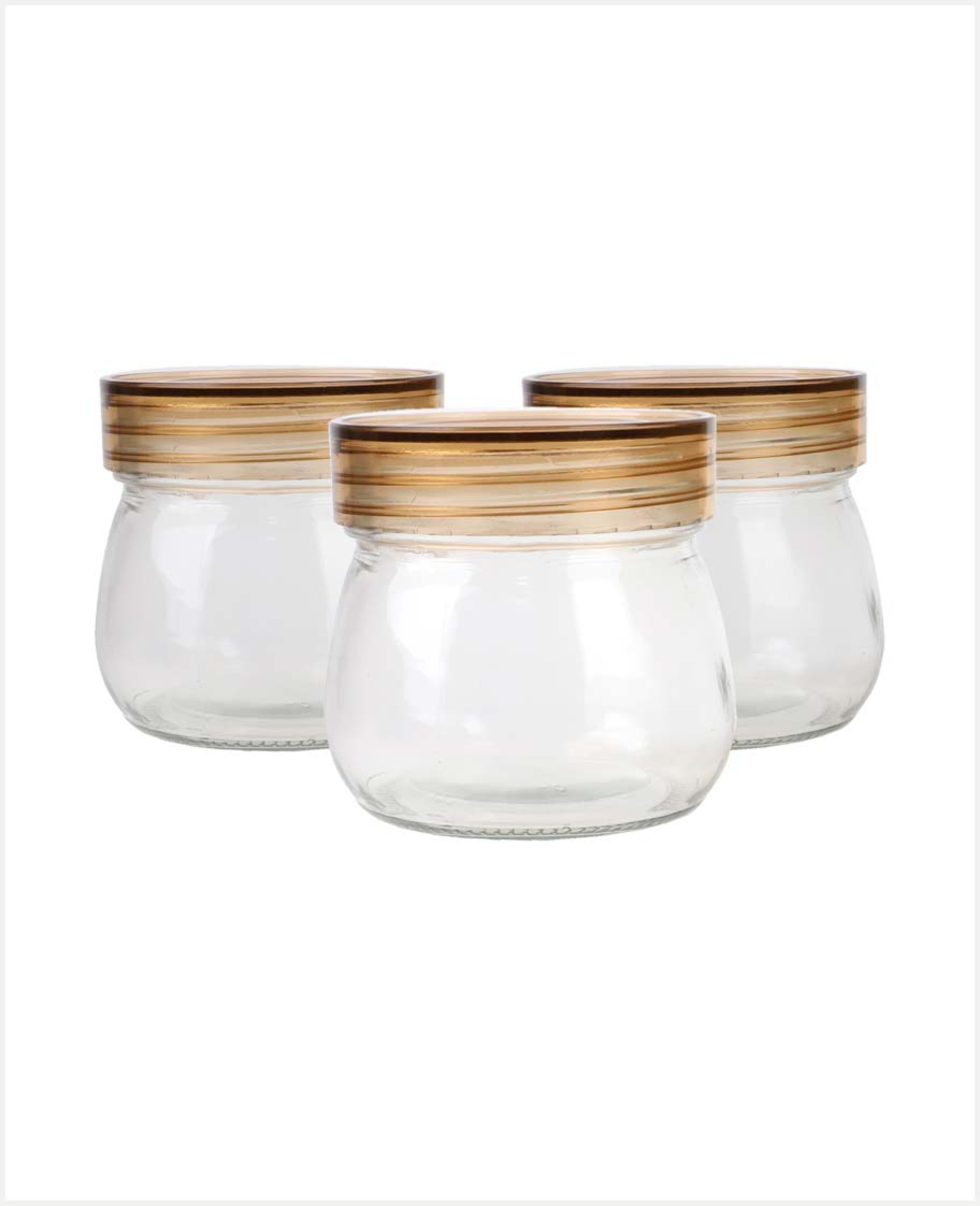 Multifunctional Glass Canister Set 3pcs Al-tz3 - image 2