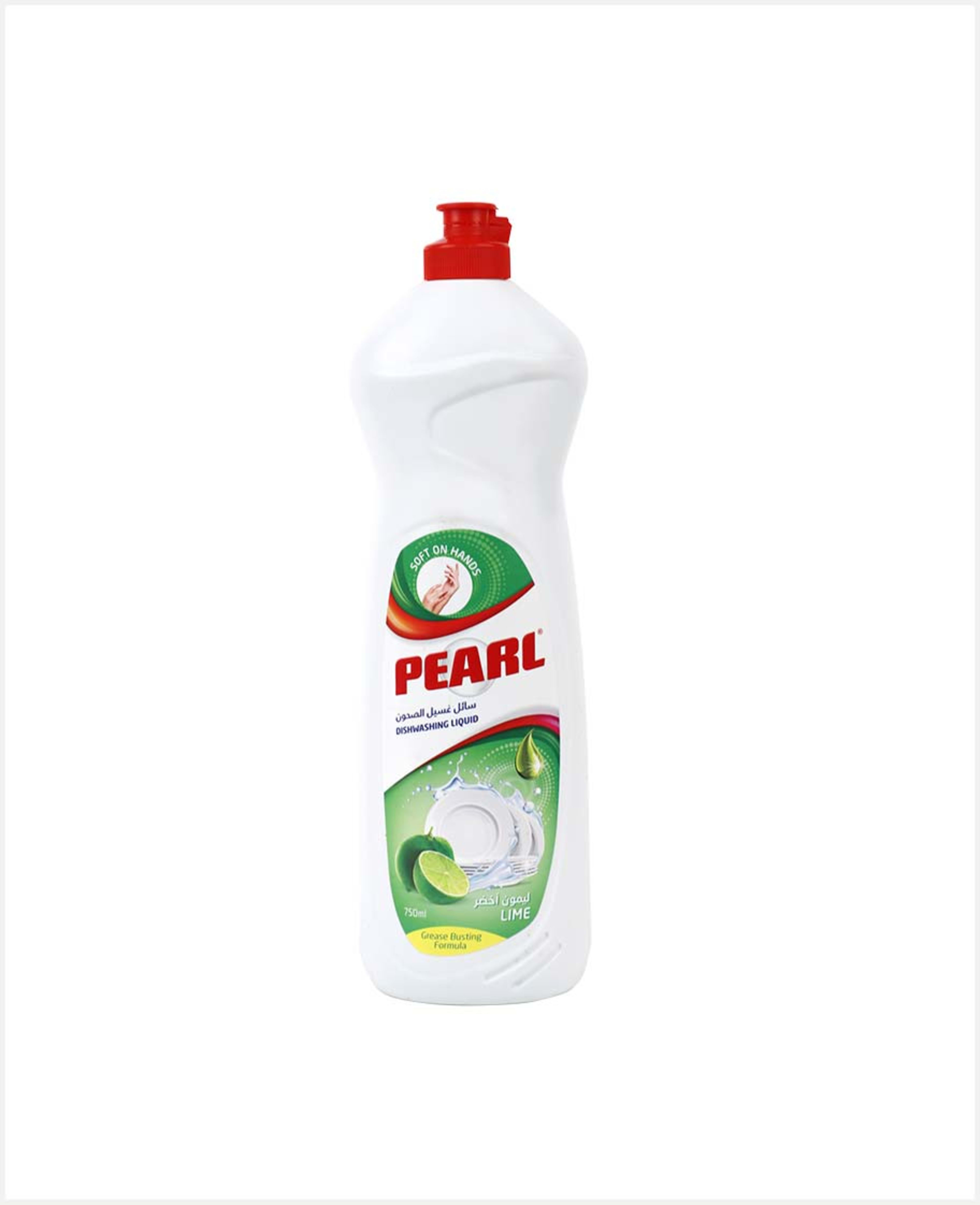 Pearl Dishwashing Liquid Lime 750ml
