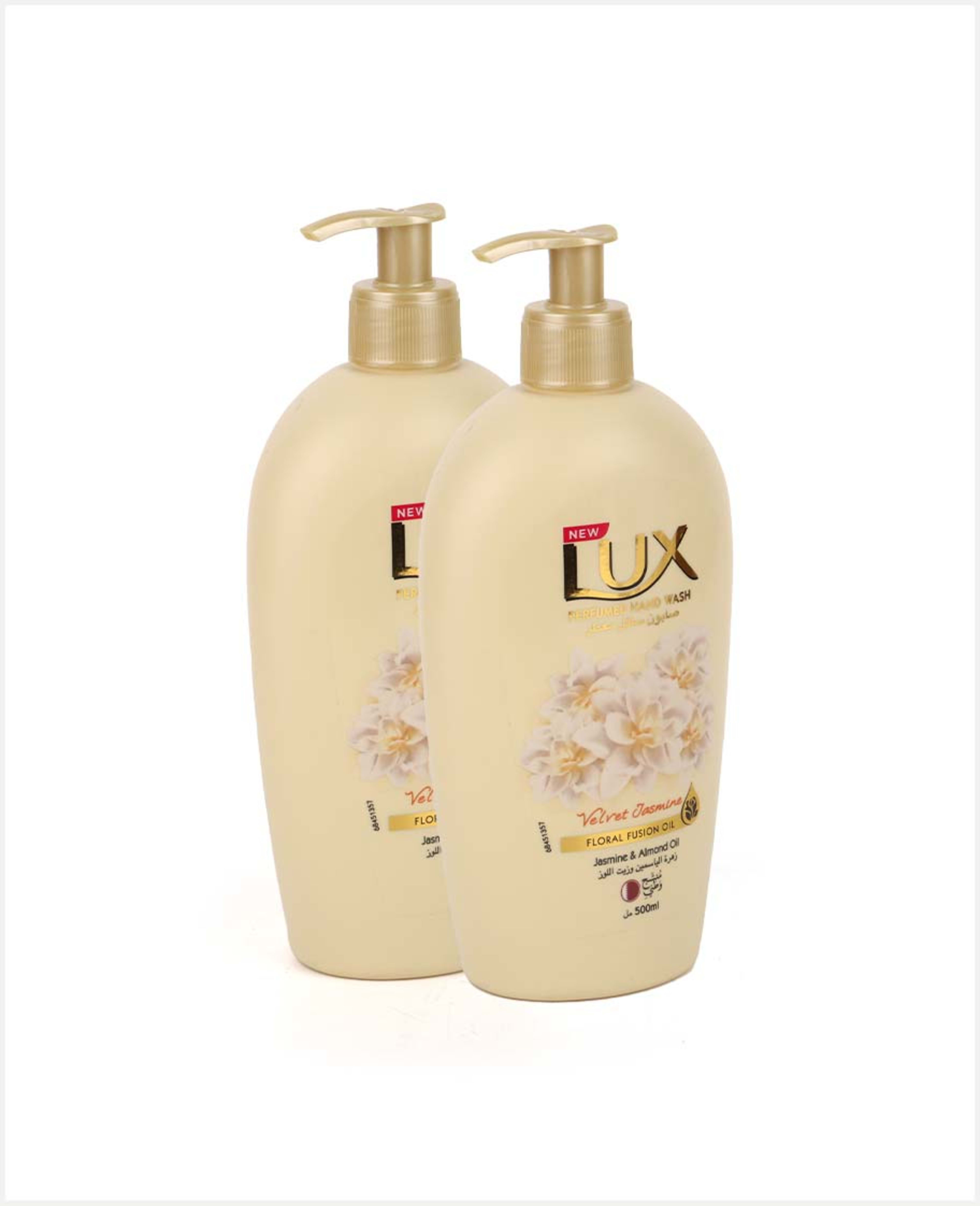 Lux Perfumed Hand Wash Velvet Jasmine (qtr) 2x500ml @20%off