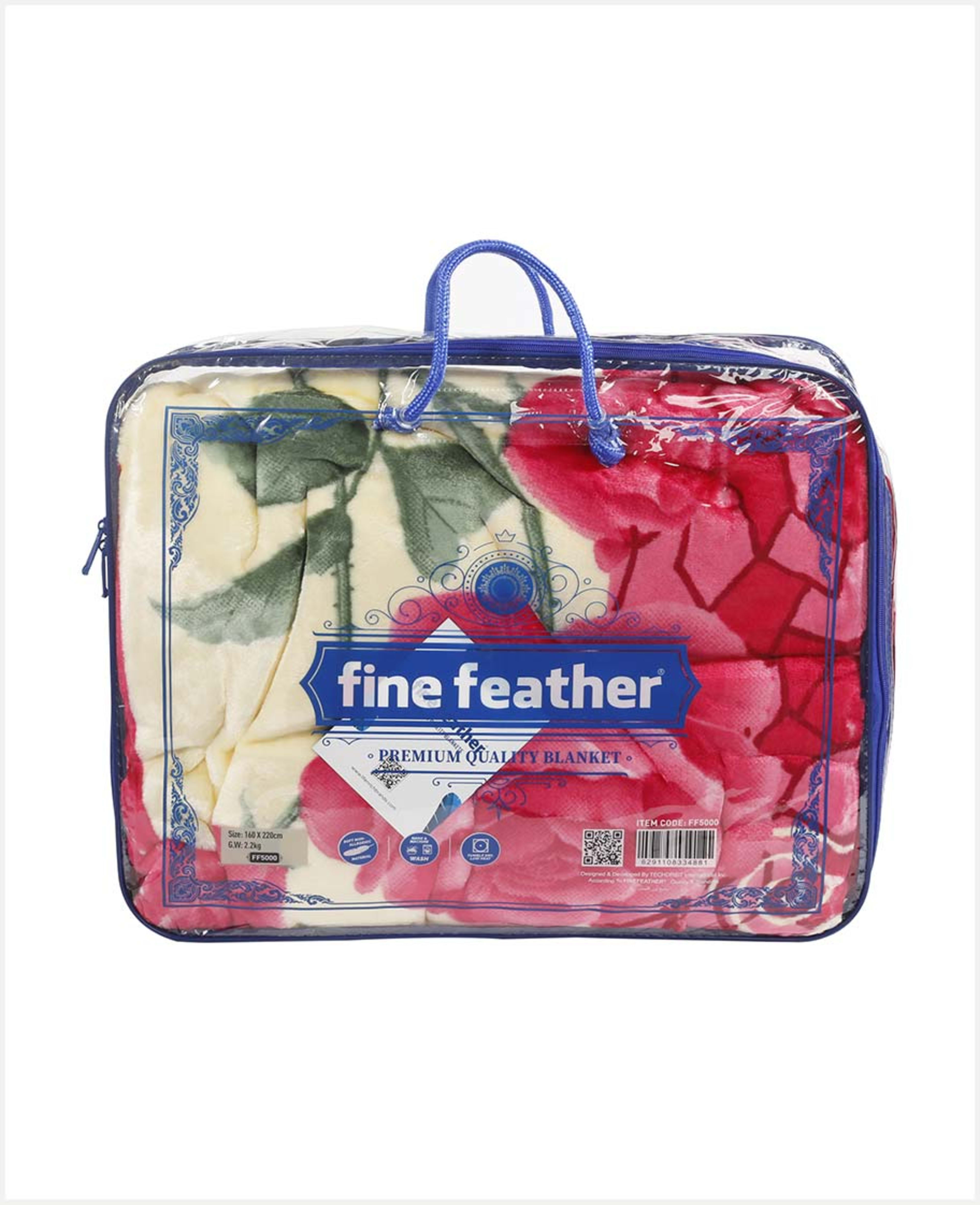 Fine Feather Premium Quality Blanket 1ply 160cmx220cm Ff5000