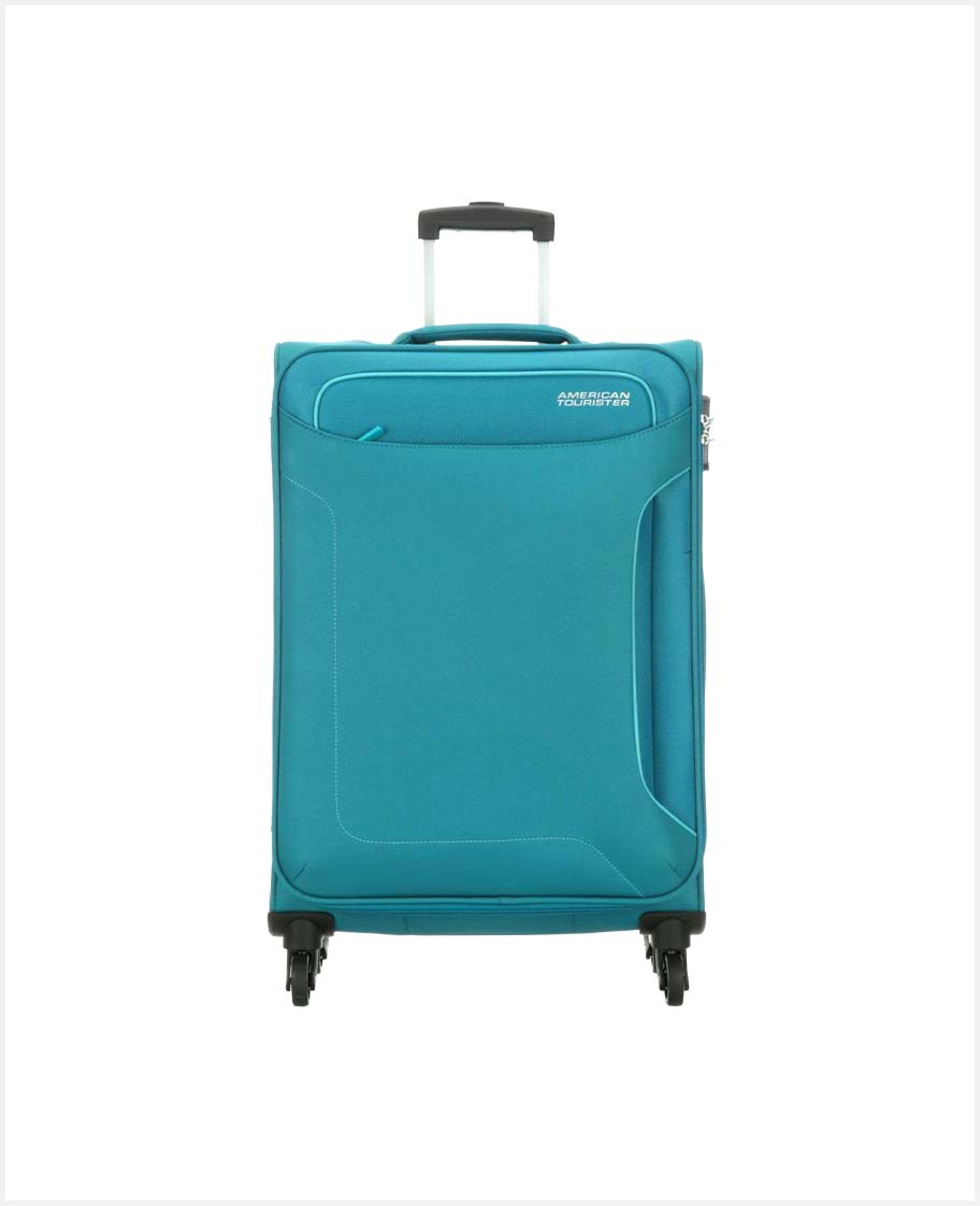 American Tourister Gat Holiday Soft Trolley Teal 55cm