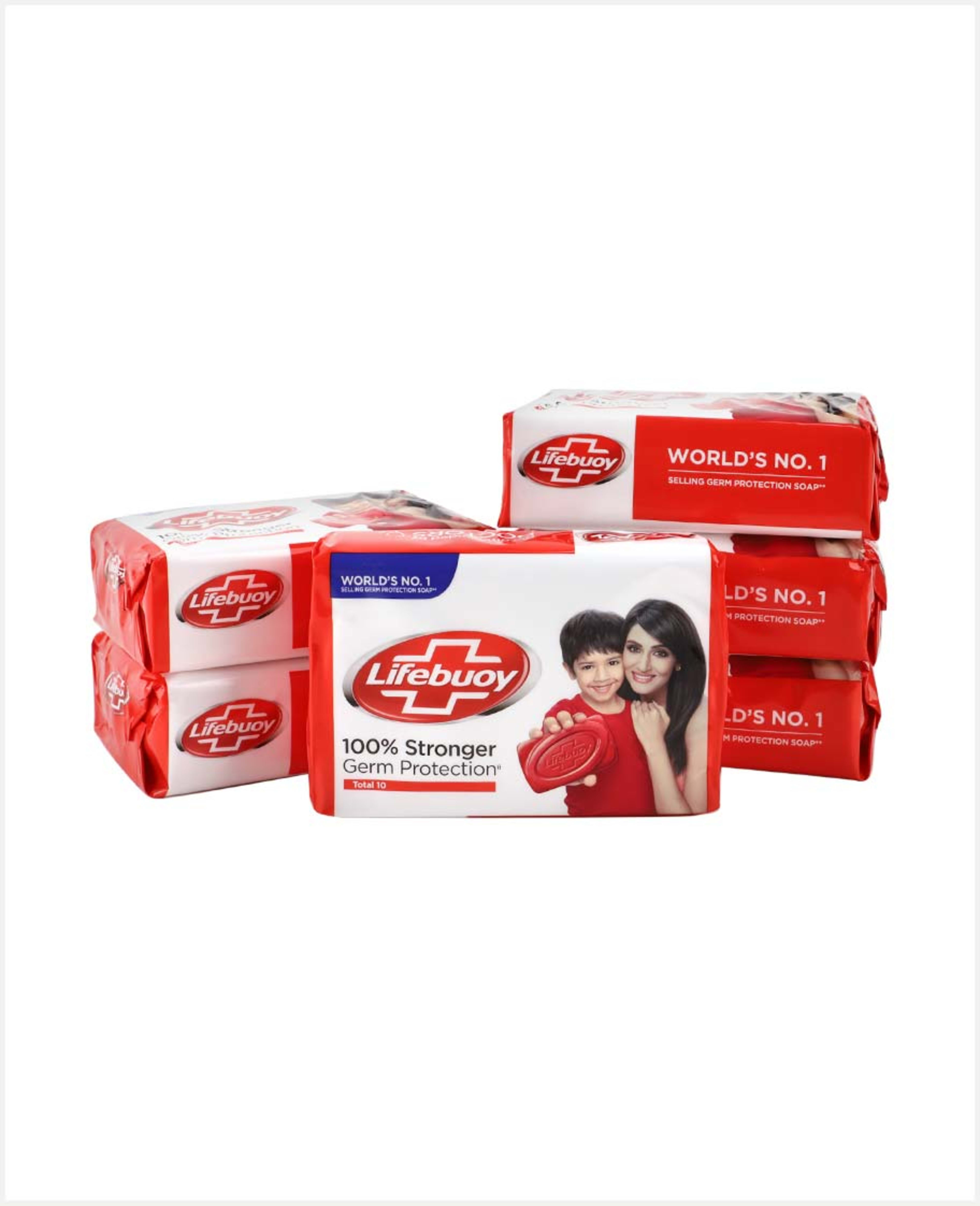 Lifebuoy Total 10 Red Soap 6x125gm