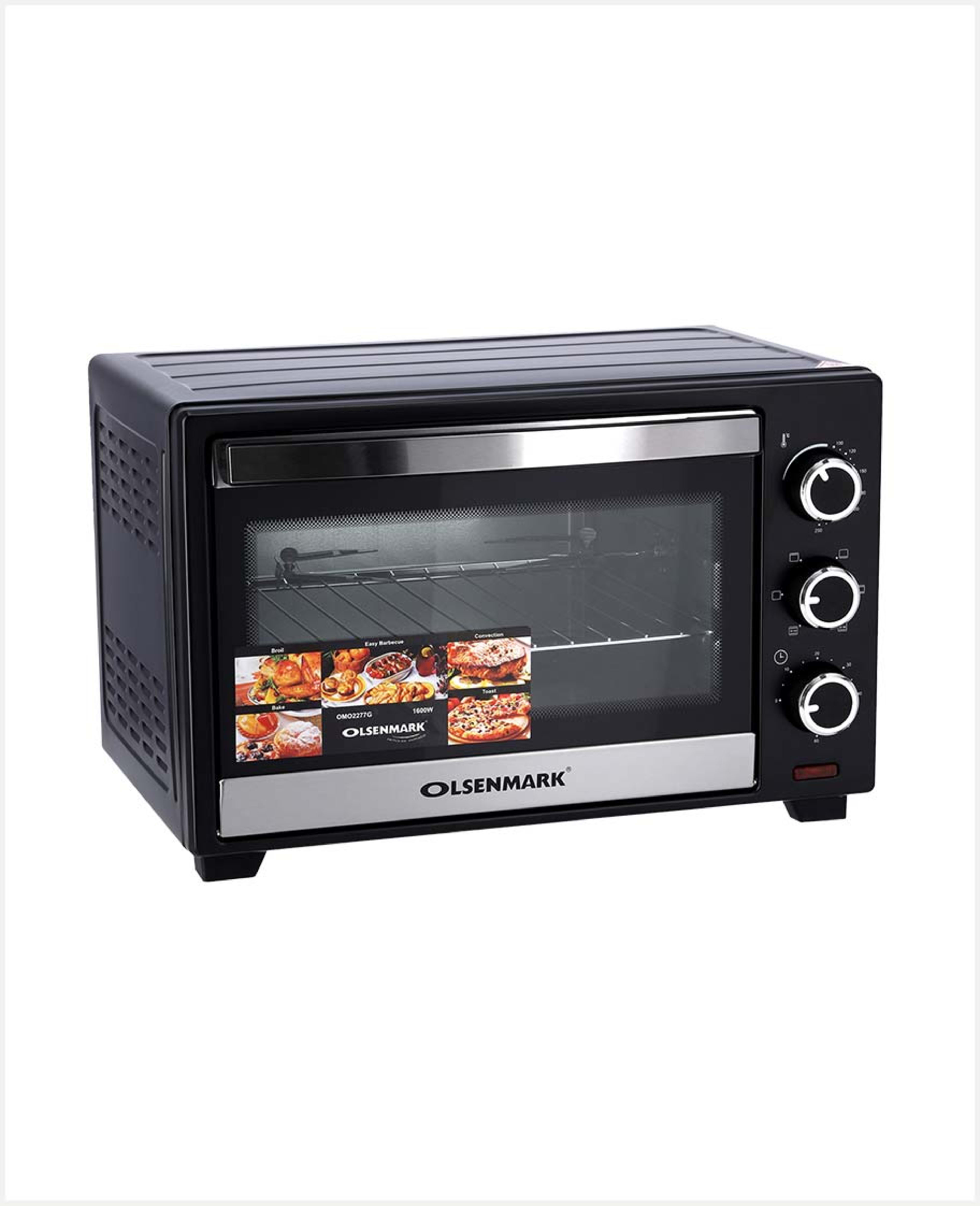 Olsenmark Electric Oven with Rotisserie 25ltr Omo2277