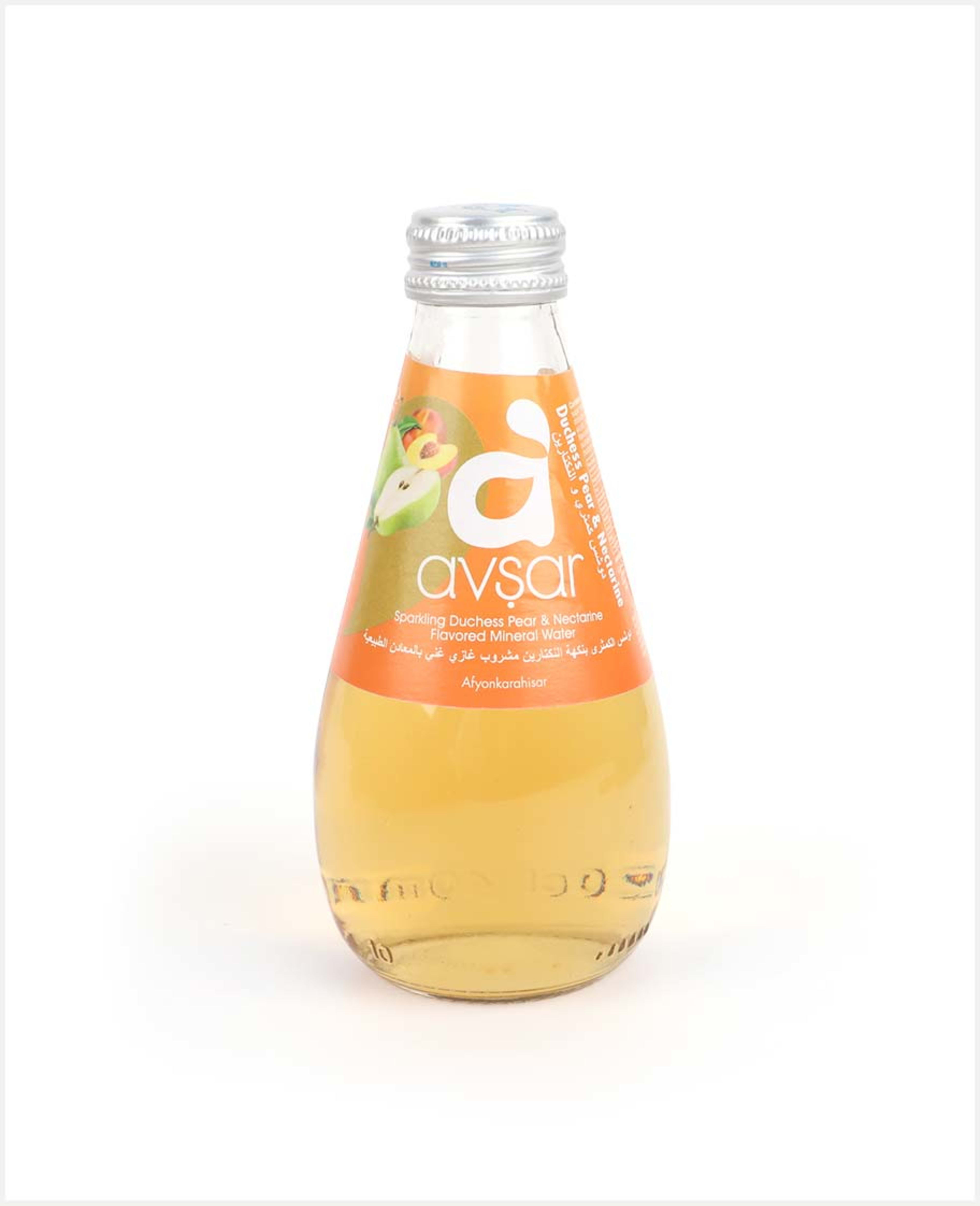 Avsar Sparkling Duchess Pear&nectarine Flavor Water 200ml